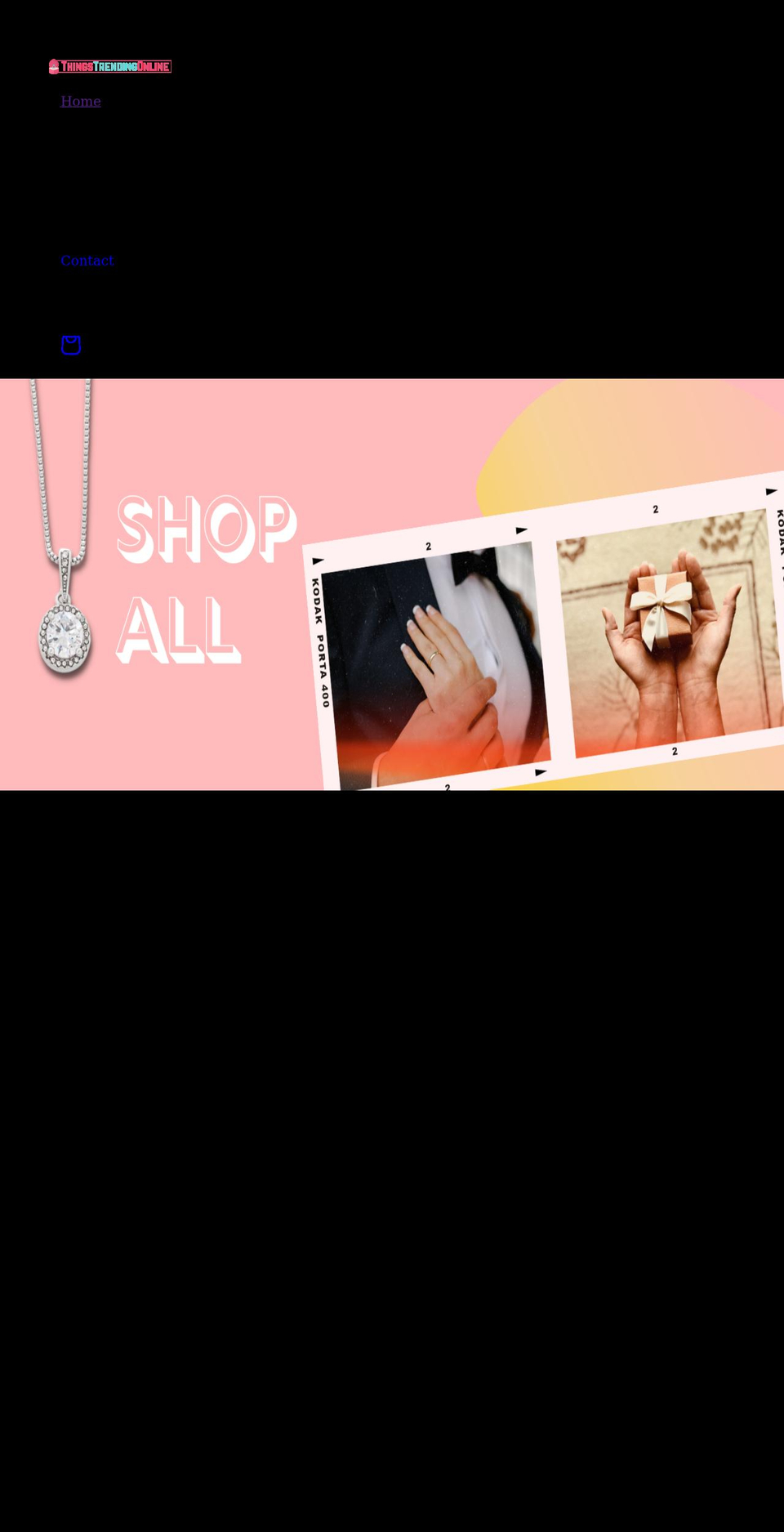 thingstrendingonline.com shopify website screenshot