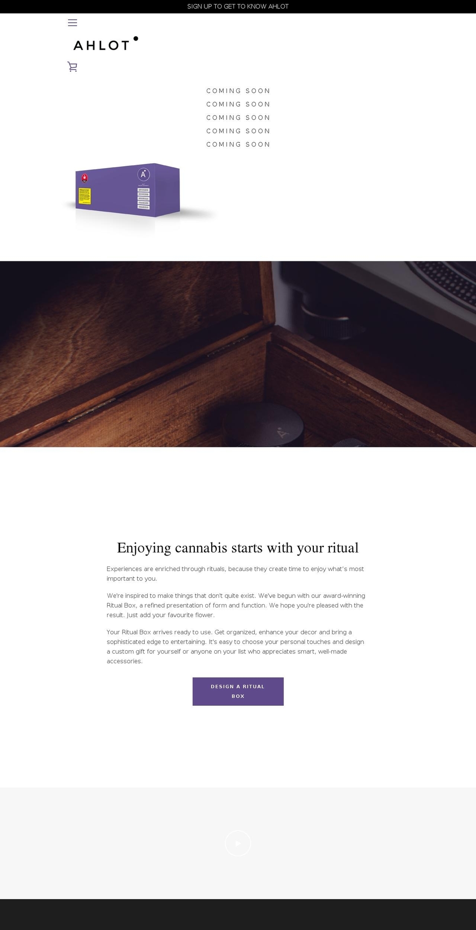 thinkahlot.com shopify website screenshot
