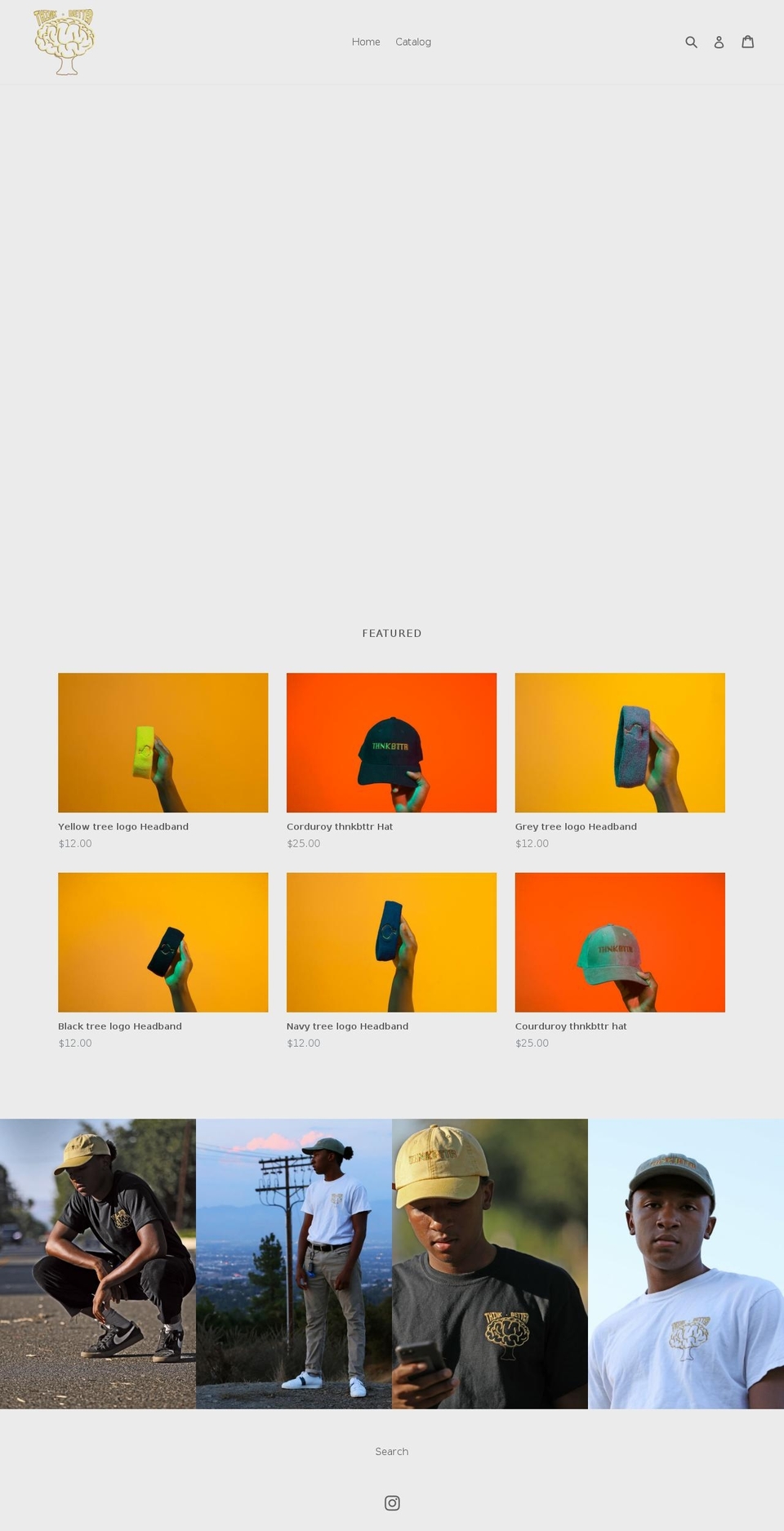 thinkbetterind.com — Shopify storefront screenshot