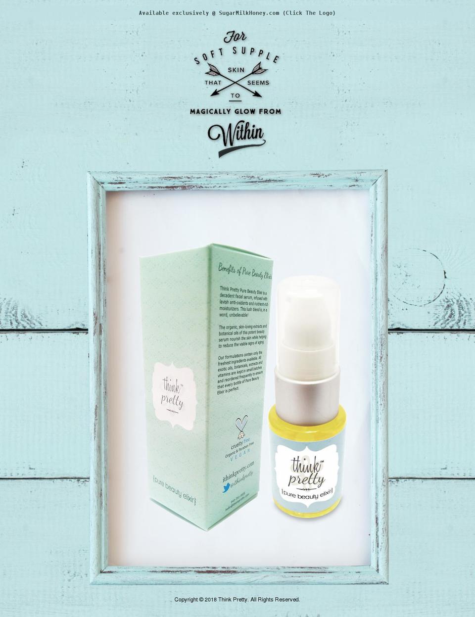 thinkpretty.ca shopify website screenshot