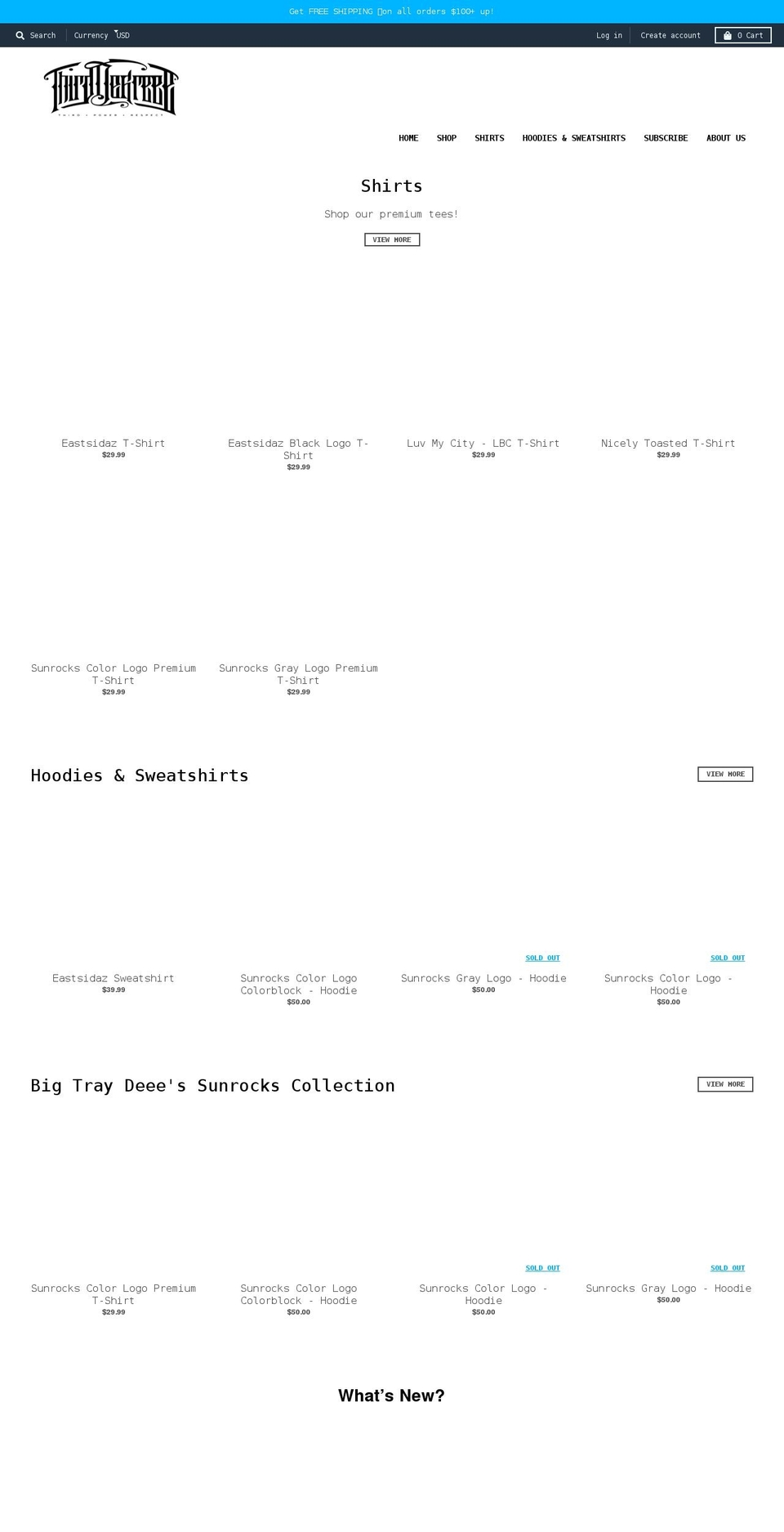 thirddegreeeclothing.com shopify website screenshot
