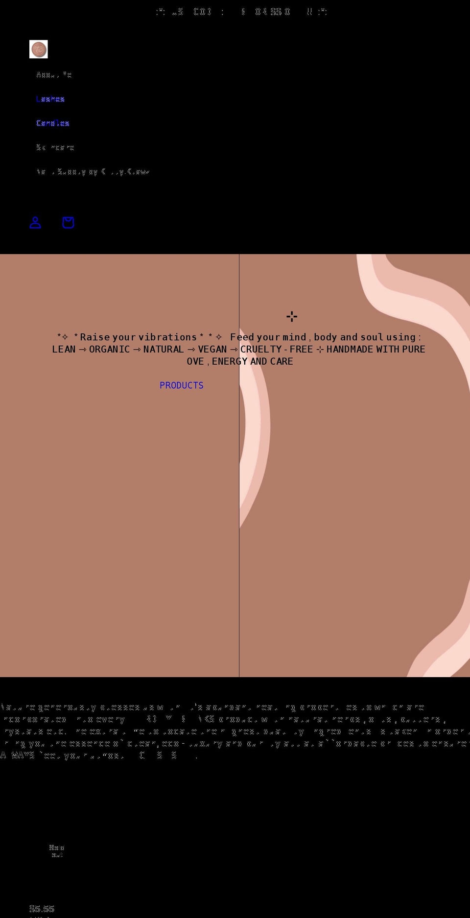 thirdeyeblinks.com shopify website screenshot