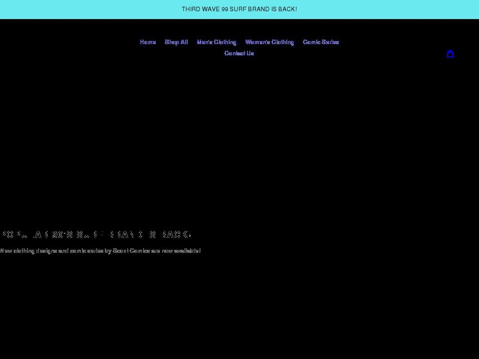 thirdwave99.com shopify website screenshot