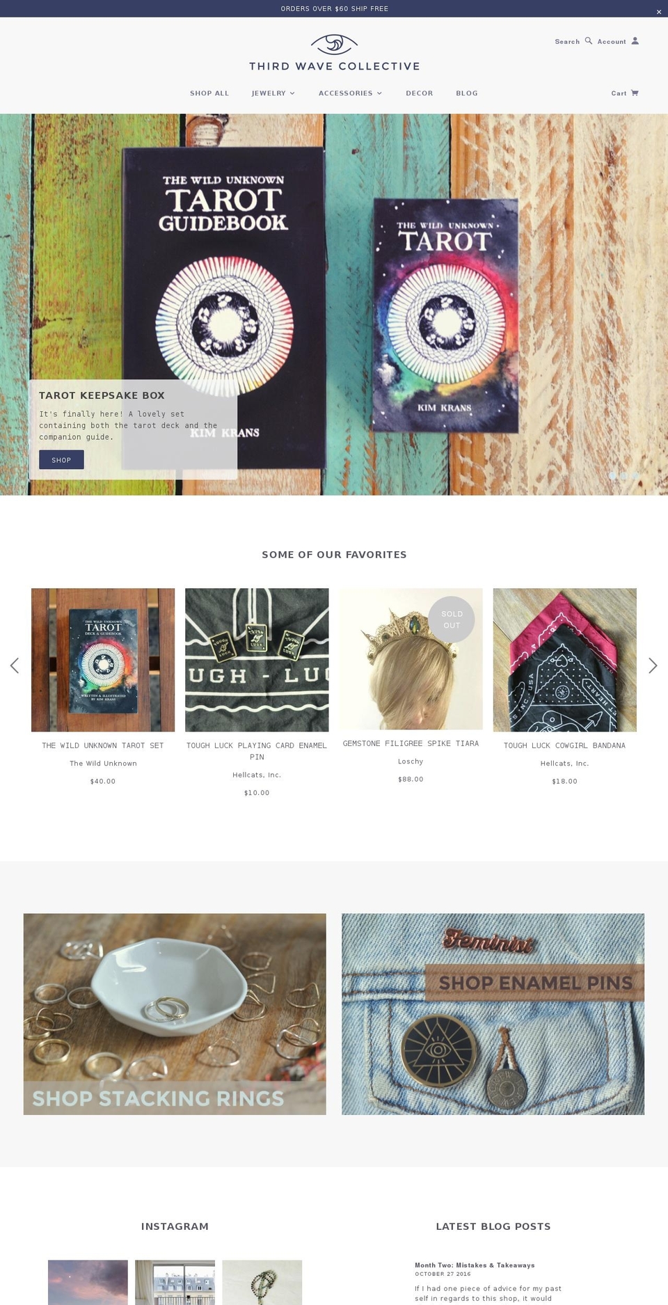 thirdwaveco.com shopify website screenshot