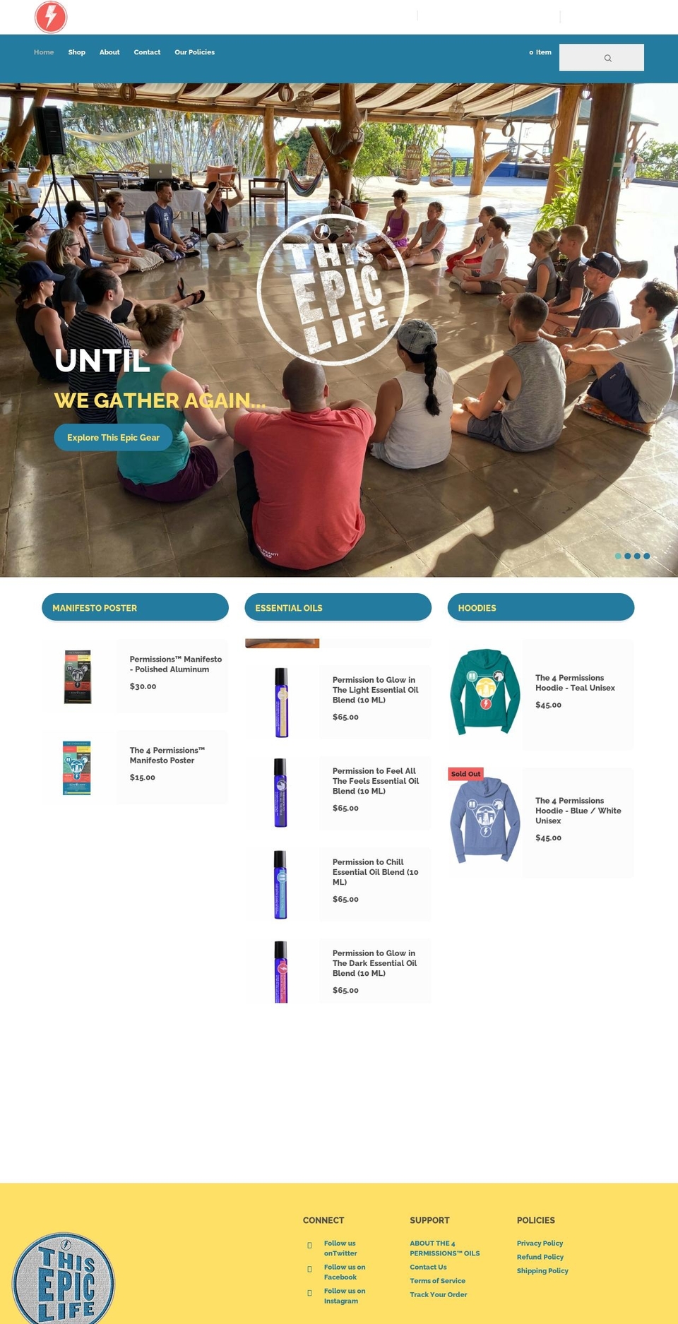 this-epic-gear.myshopify.com shopify website screenshot