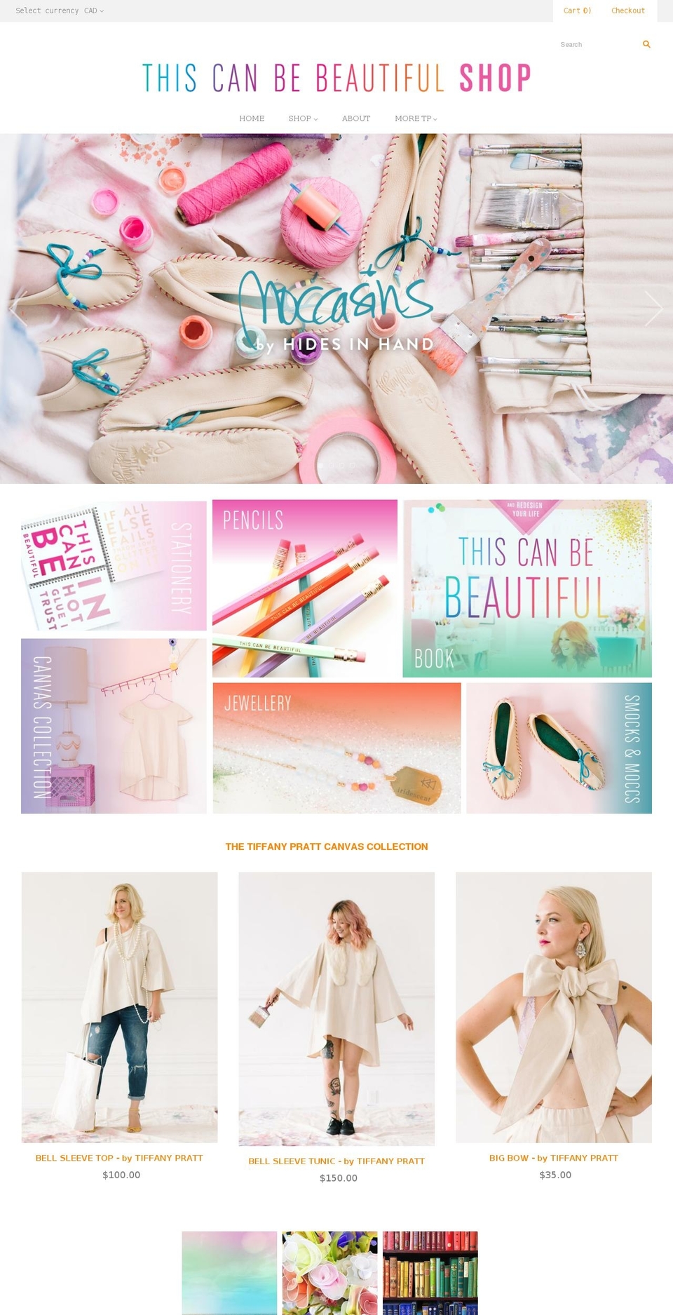 thiscanbebeautiful.com shopify website screenshot