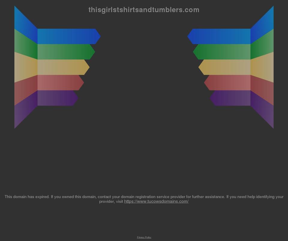 thisgirlstshirtsandtumblers.com shopify website screenshot
