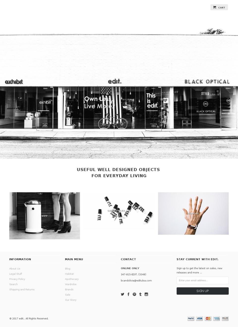 thisisedit.com shopify website screenshot