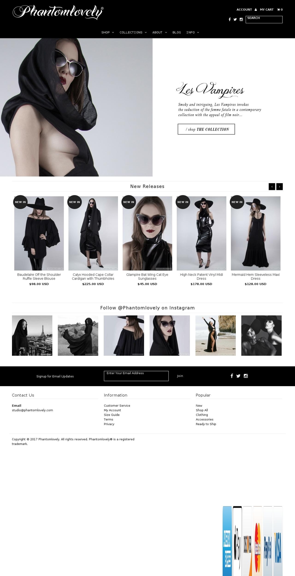 thisisgothic.com shopify website screenshot