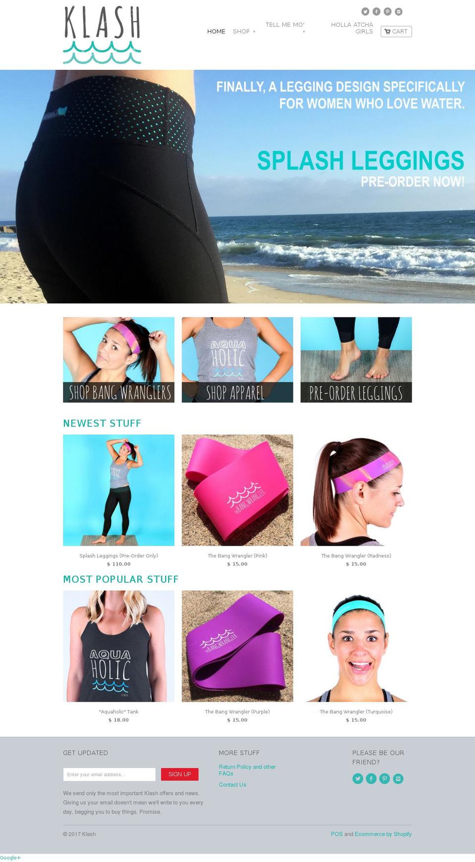 thisisklash.com shopify website screenshot