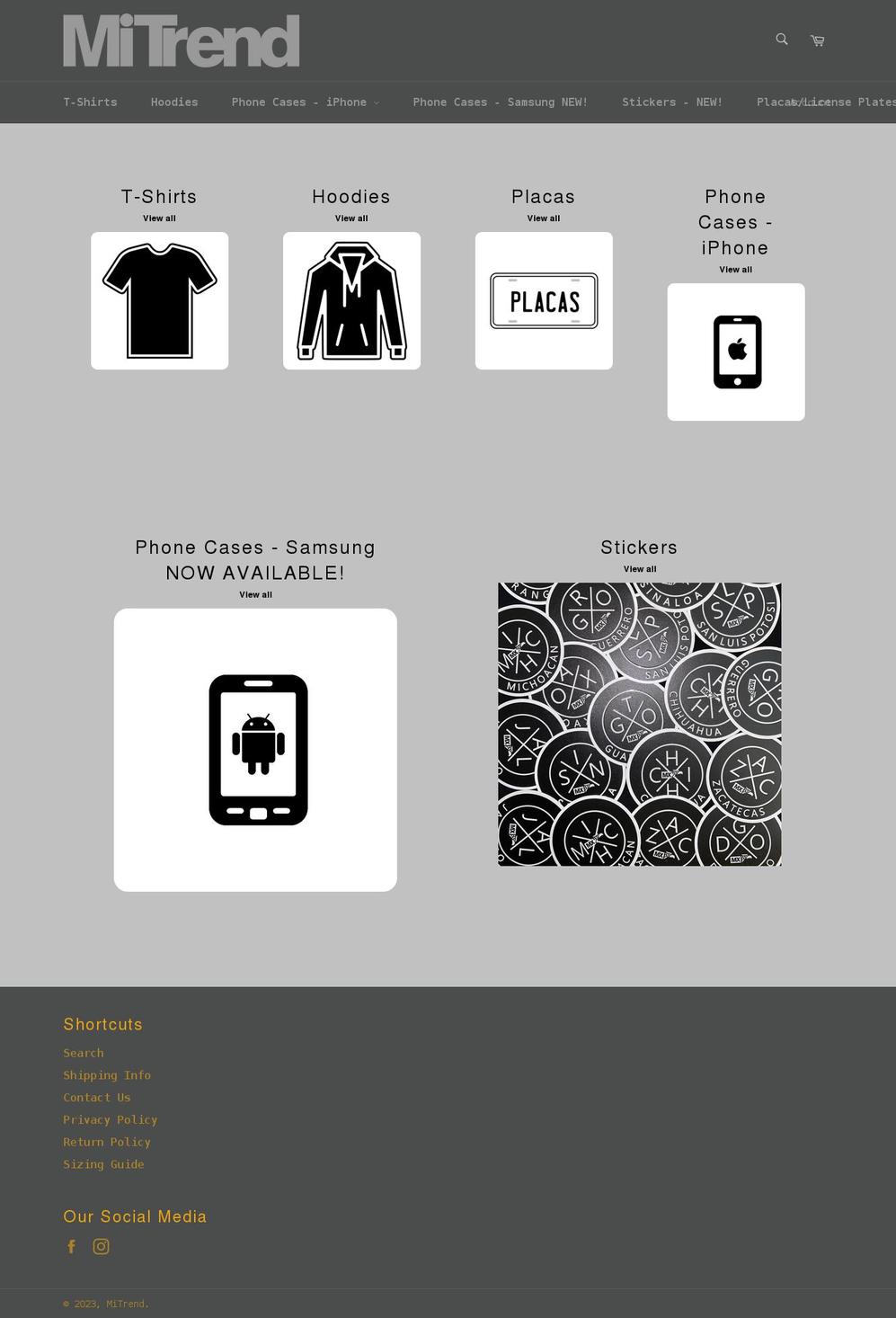 thisismitrend.com shopify website screenshot