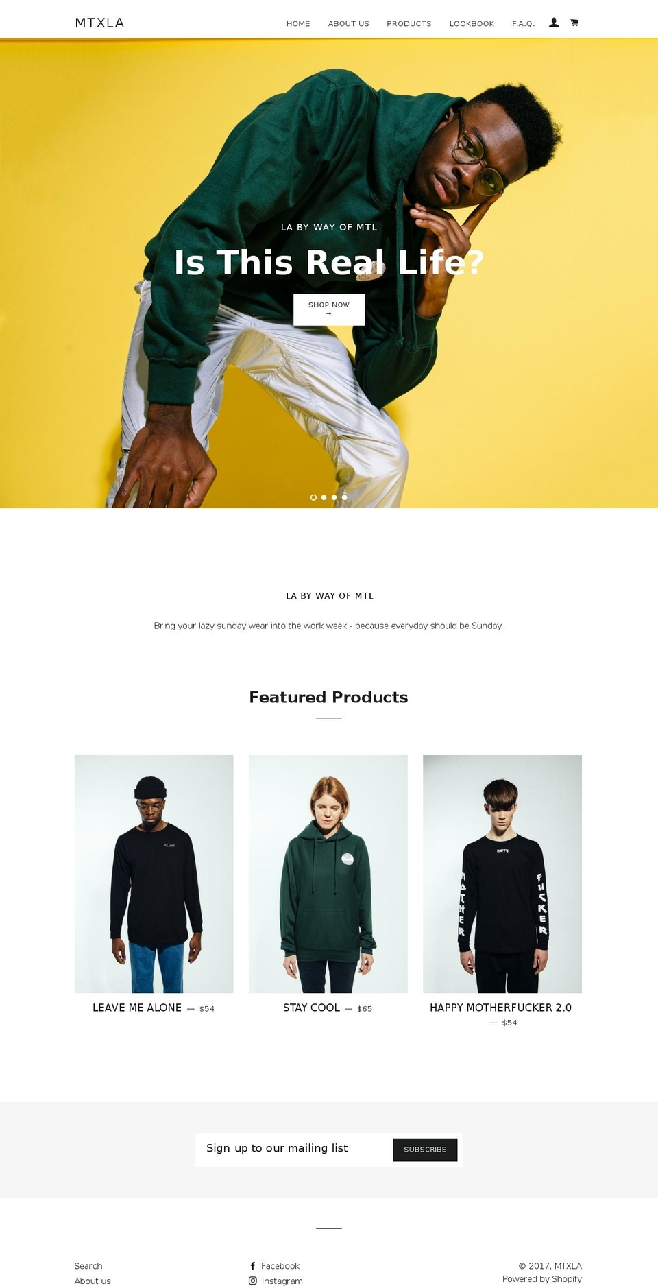 thisismtxla.com shopify website screenshot