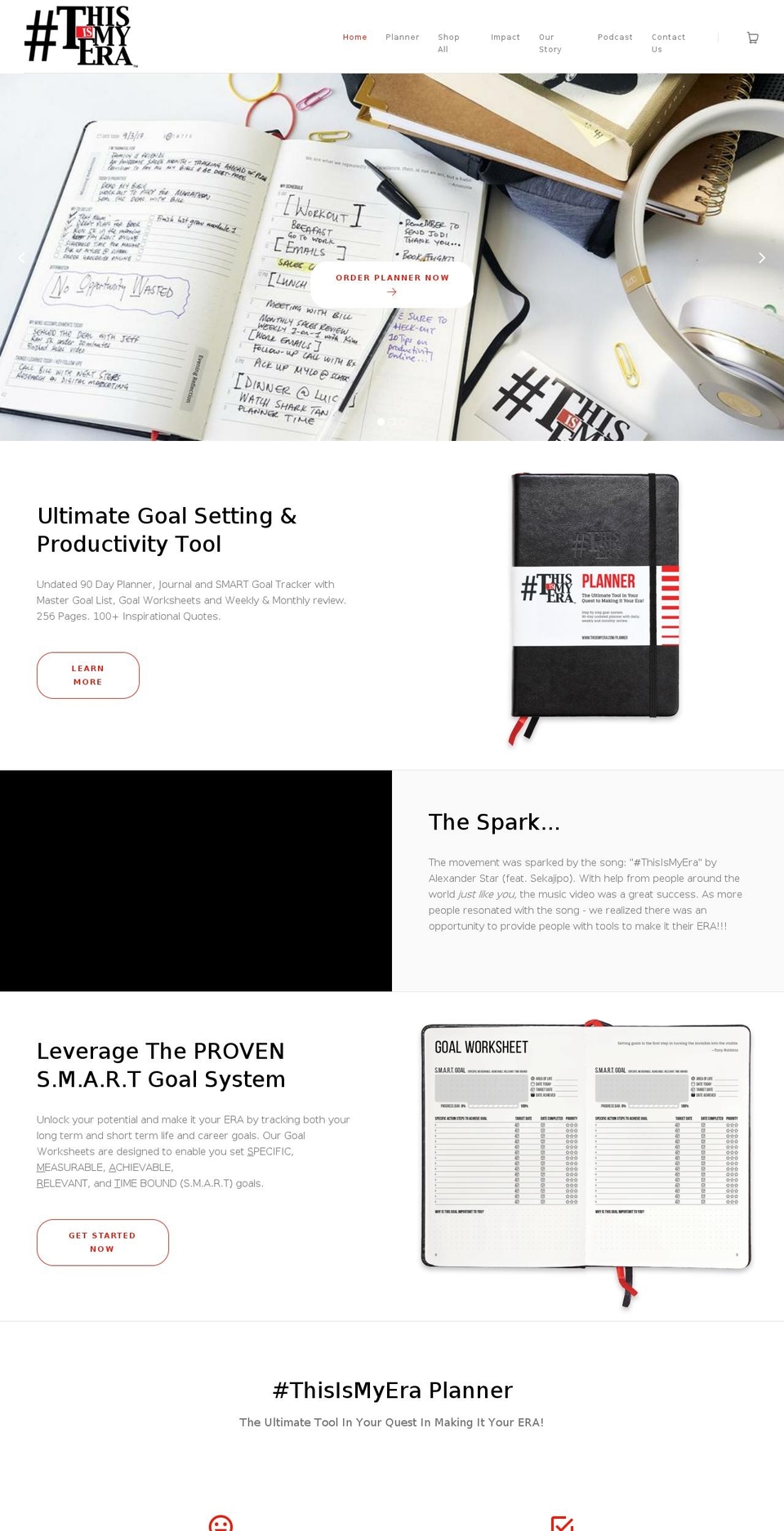 thisisourera.com shopify website screenshot