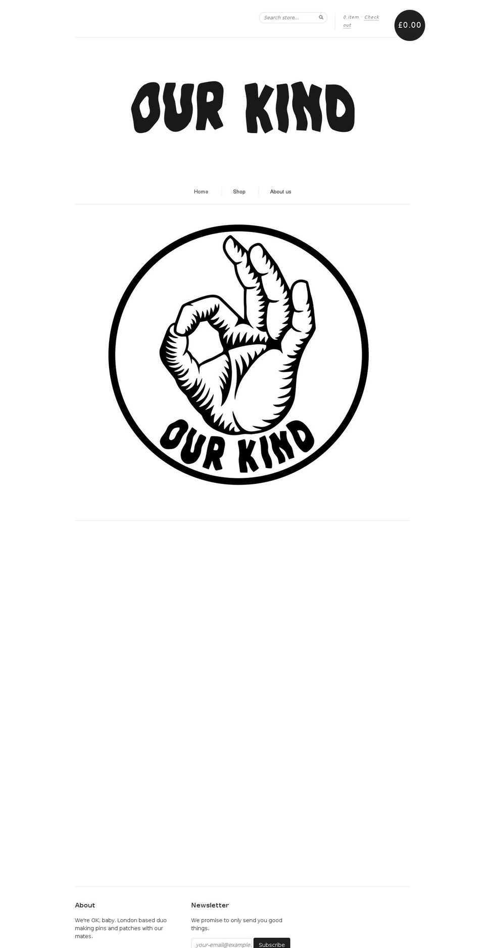 thisisourkind.com shopify website screenshot
