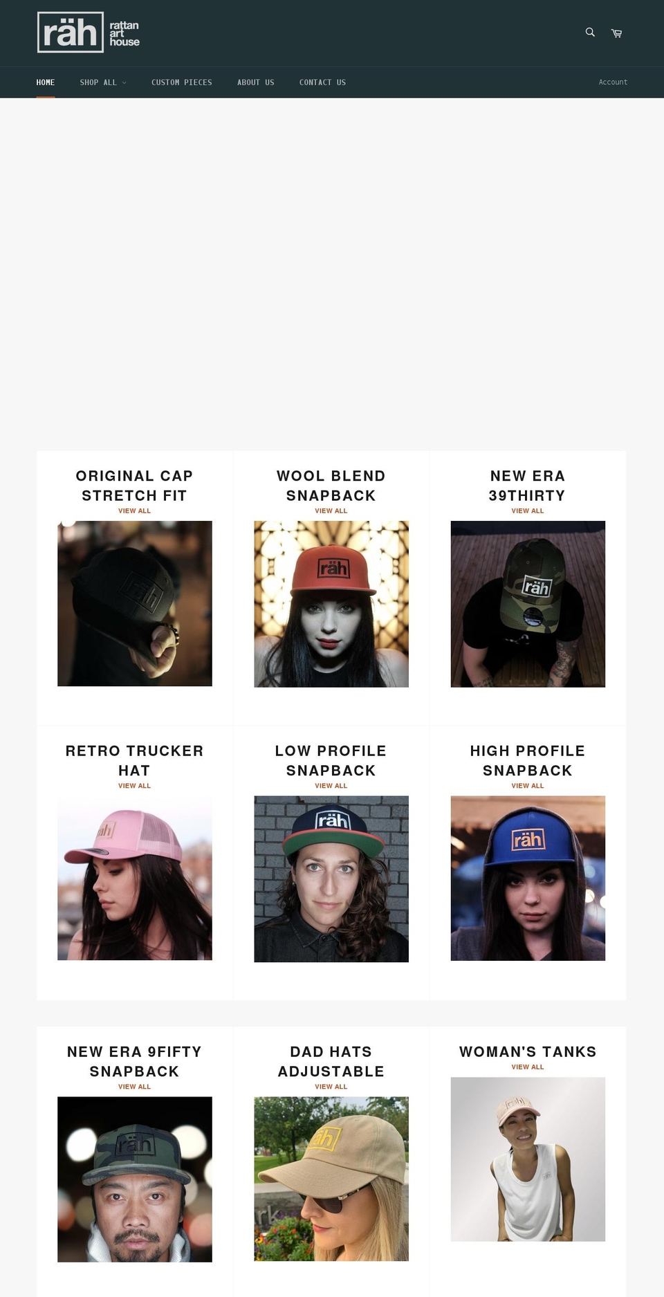 thisisrah.com shopify website screenshot