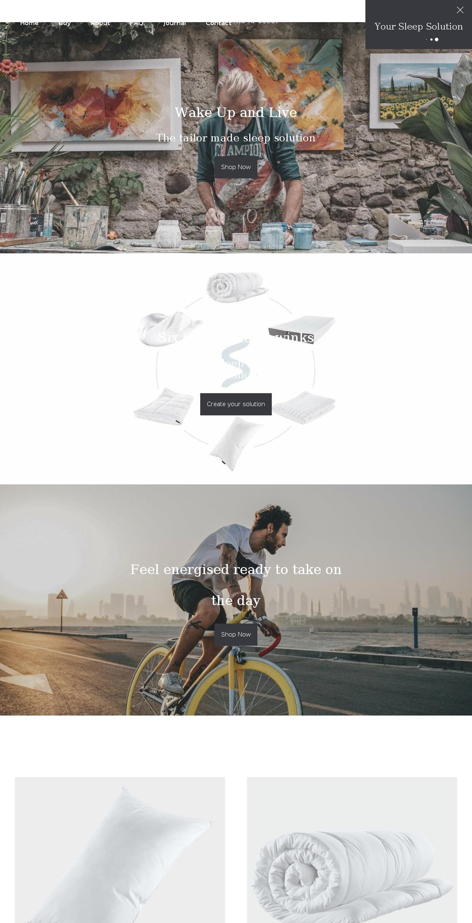 thisissleep.co.uk shopify website screenshot