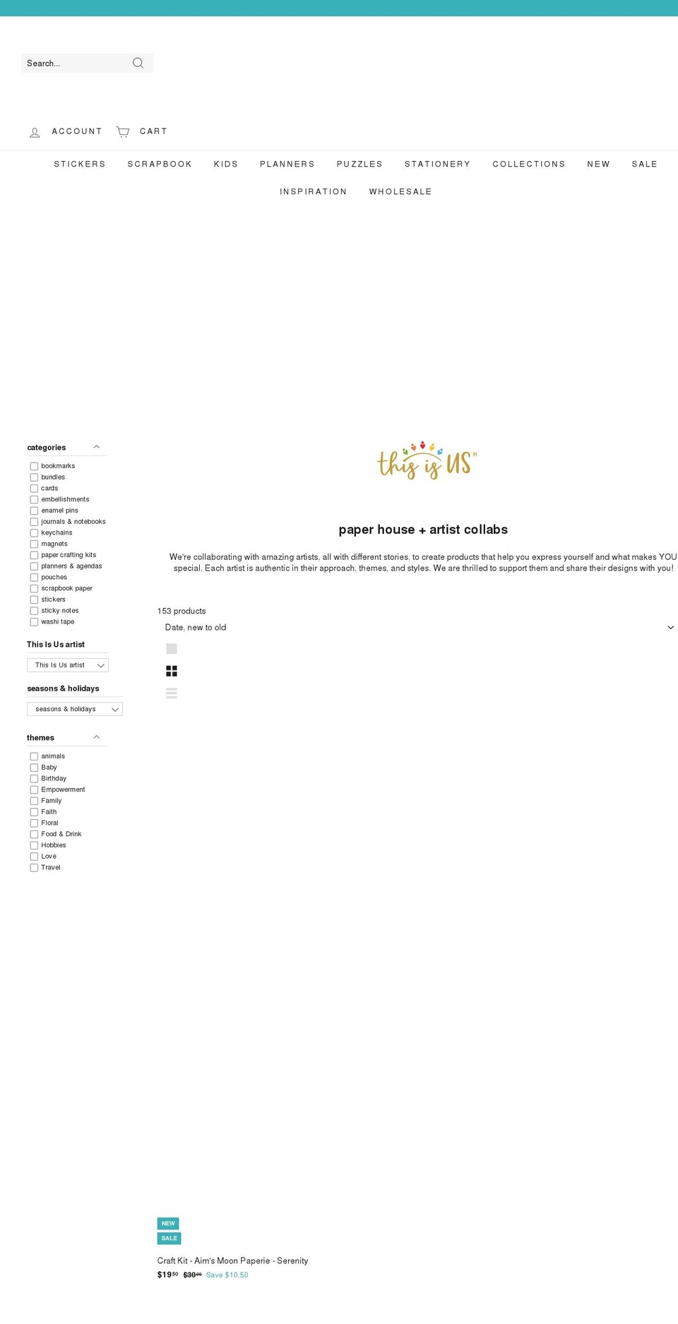 thisisus.org shopify website screenshot