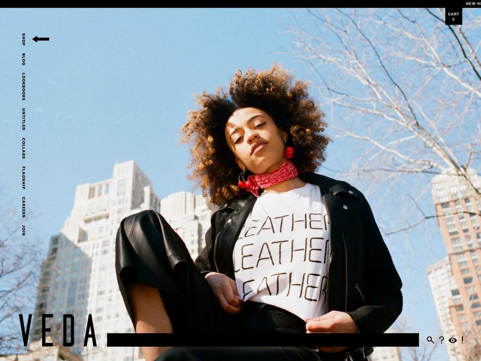 thisisveda.com shopify website screenshot