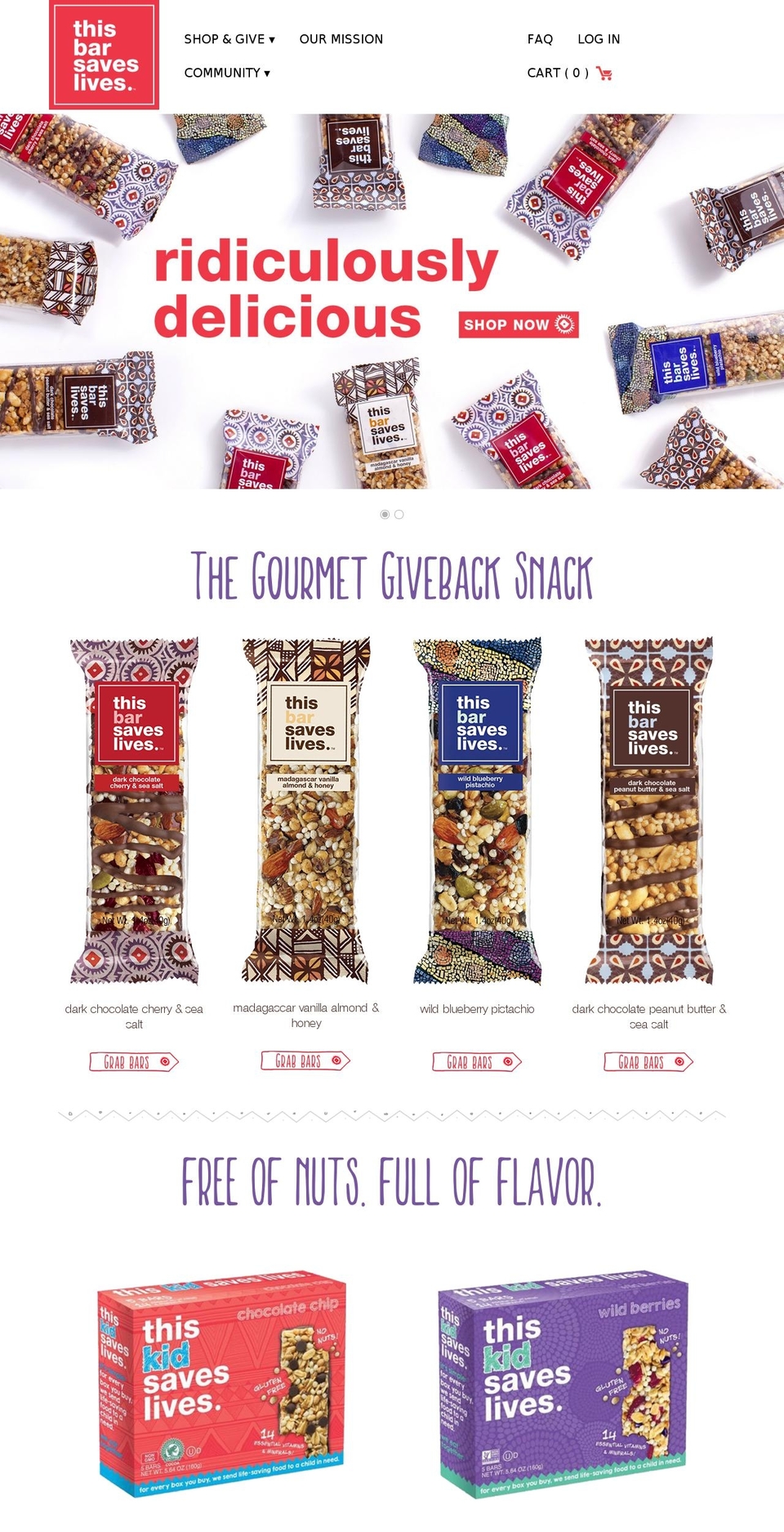 This Bar New Design V 1.6 (Feb 27\/17) Shopify theme site example thiskidsaveslives.com