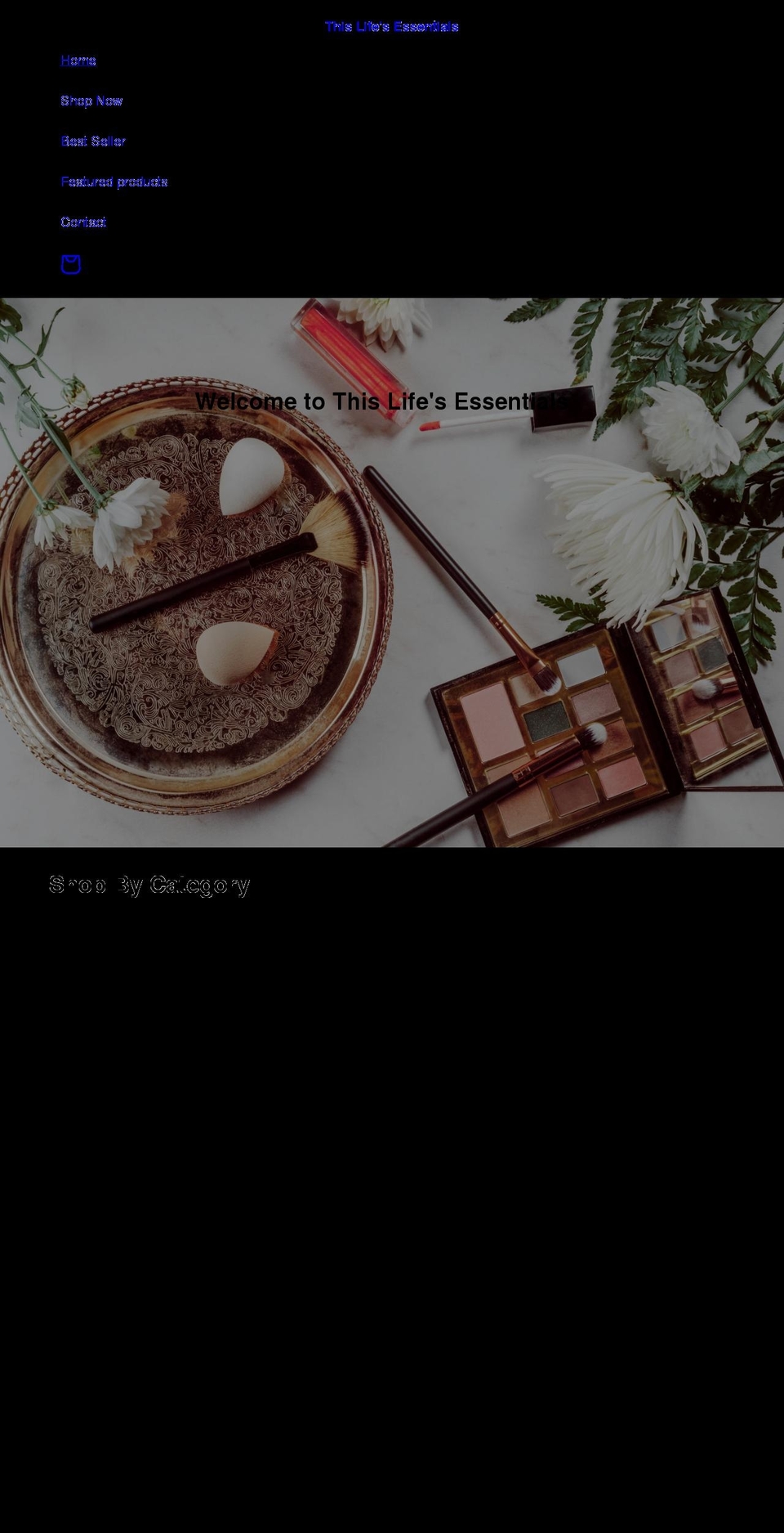 thislifesessentials.com shopify website screenshot