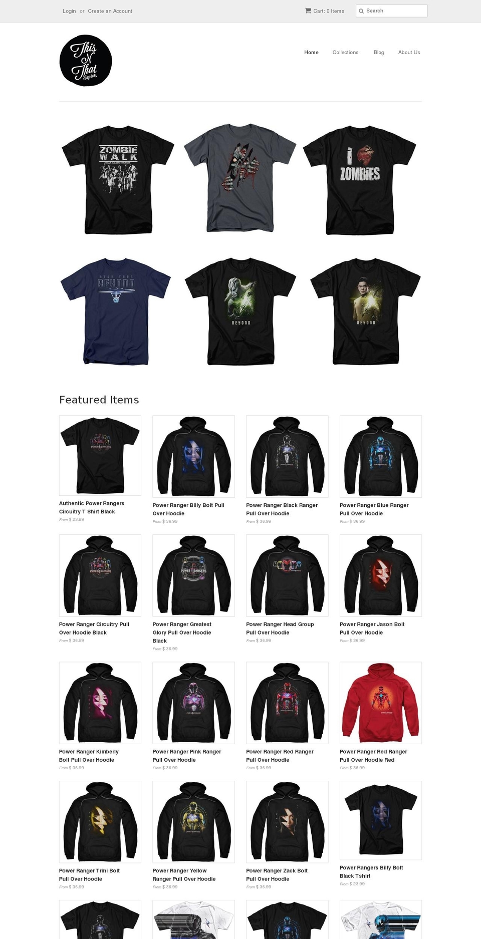 thisnthatexpress.com shopify website screenshot