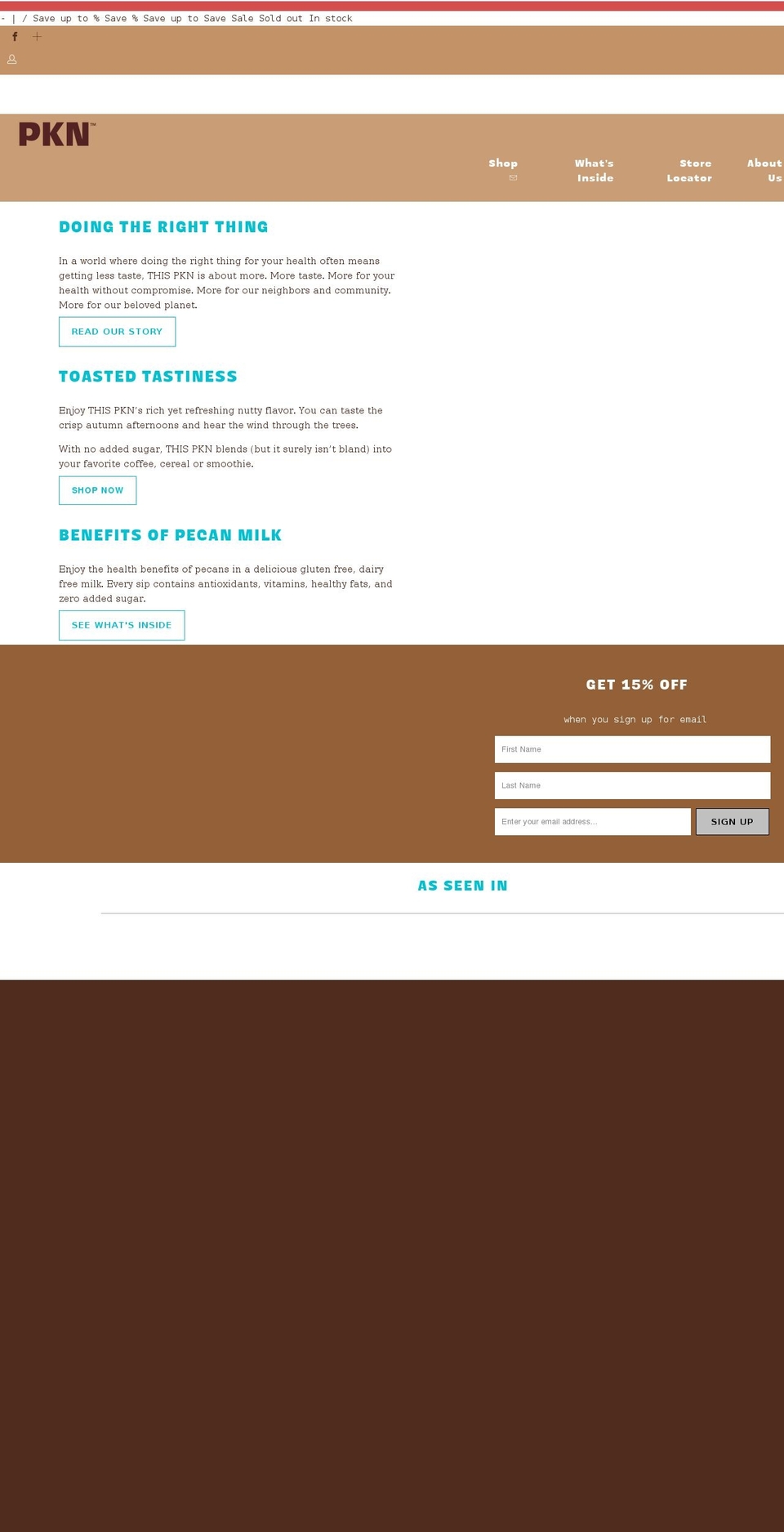 thispkn.com shopify website screenshot