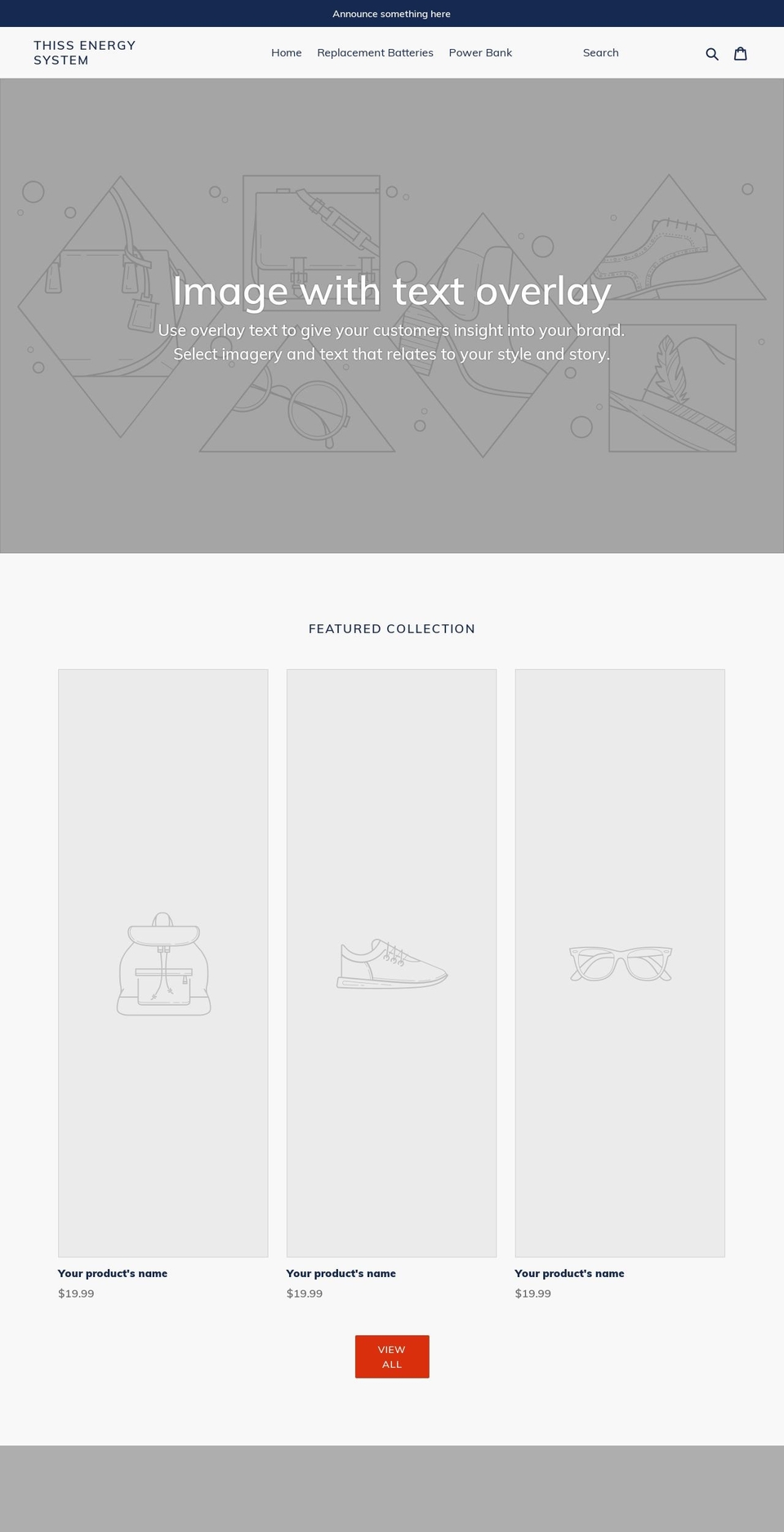 thisspower.com — Shopify storefront screenshot