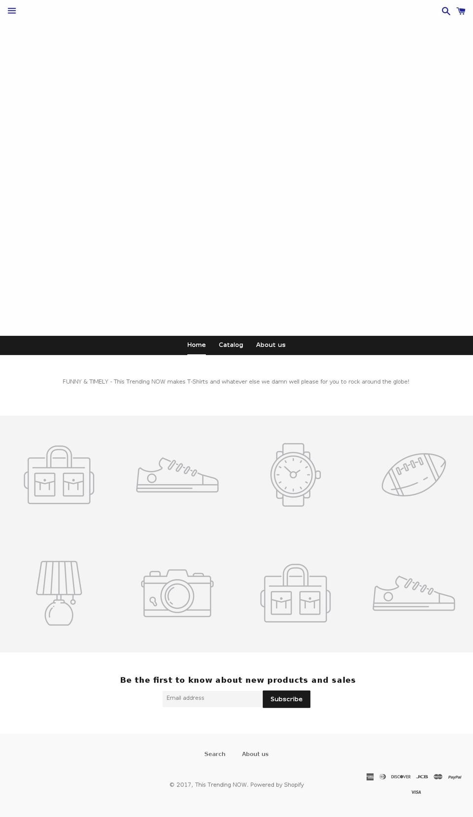 thistrendingnow.com shopify website screenshot