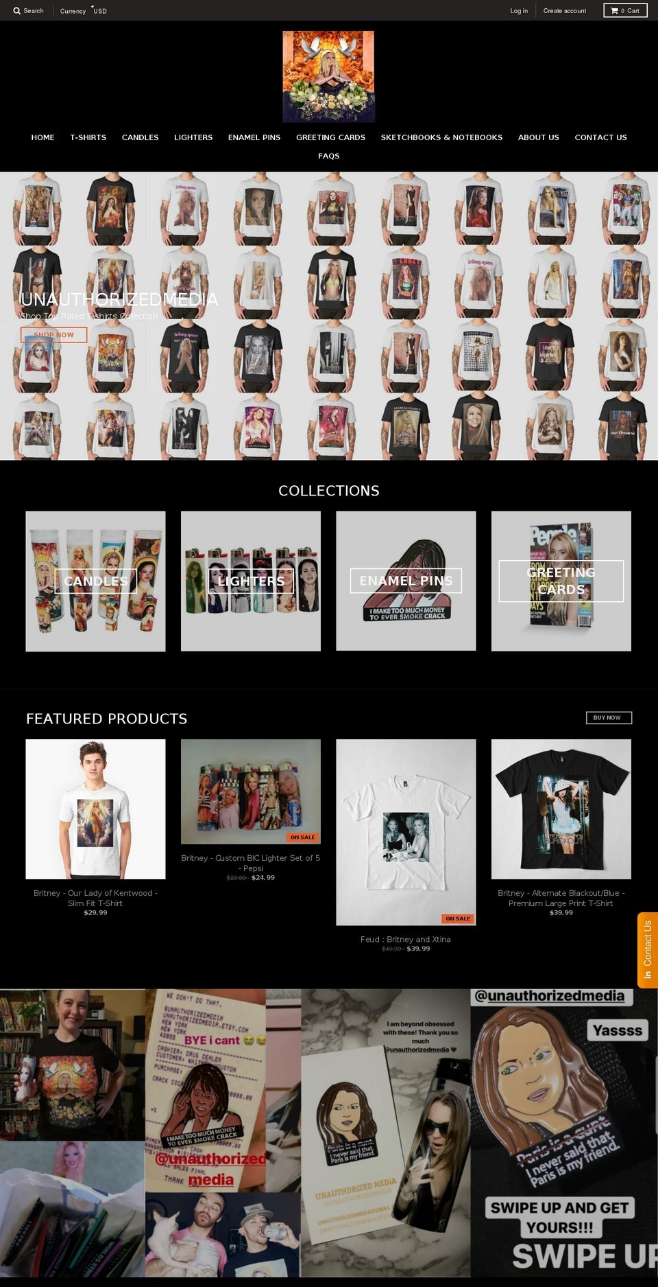 thomasavilla.com — Shopify storefront screenshot
