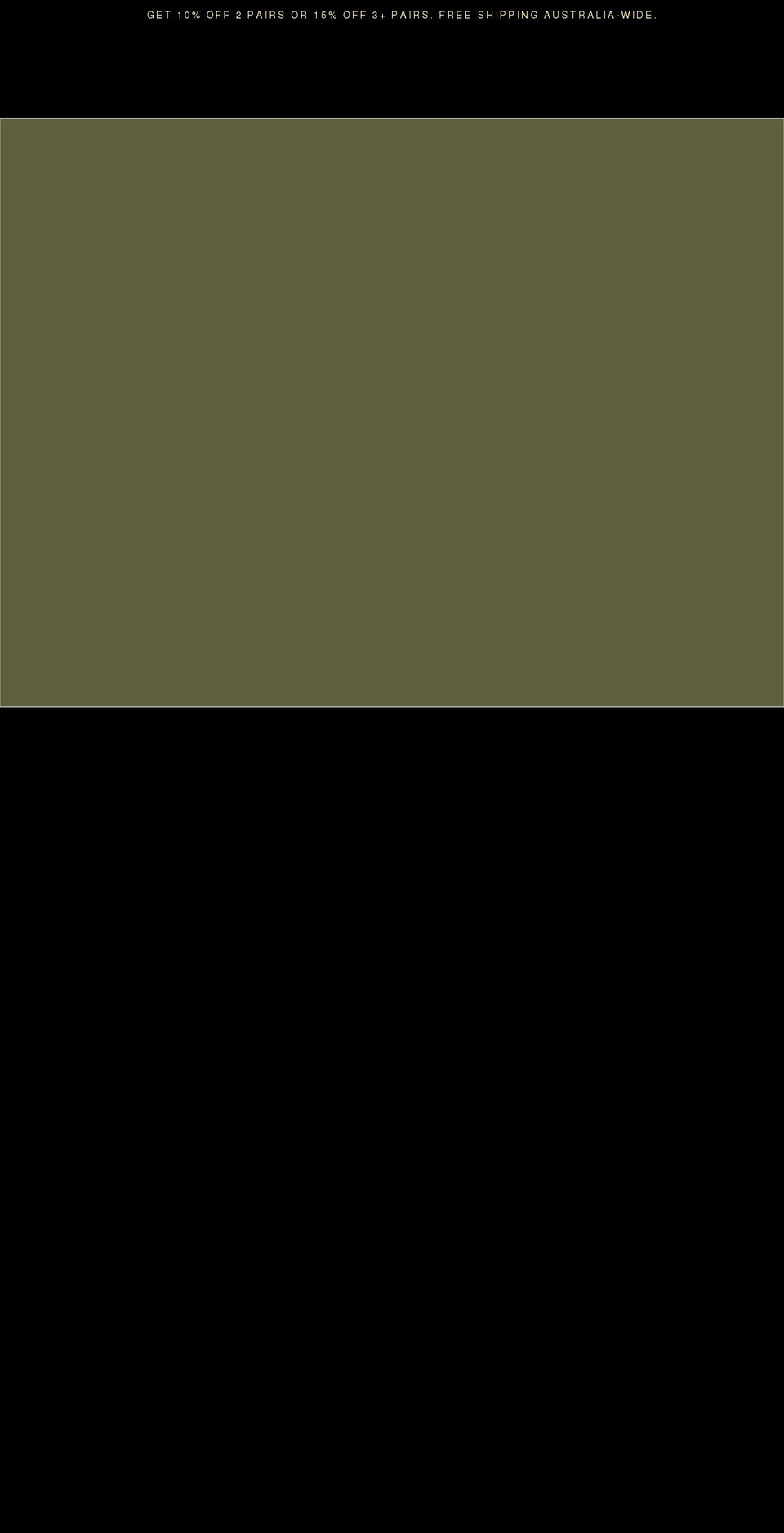 thongsaustralia.com shopify website screenshot