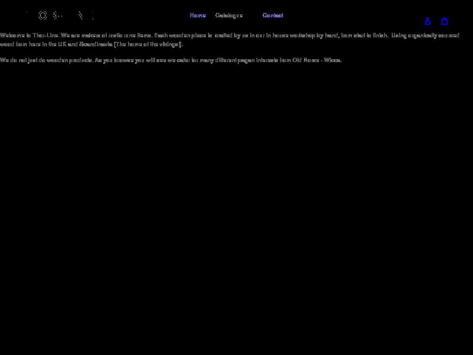 thor-line.co.uk shopify website screenshot