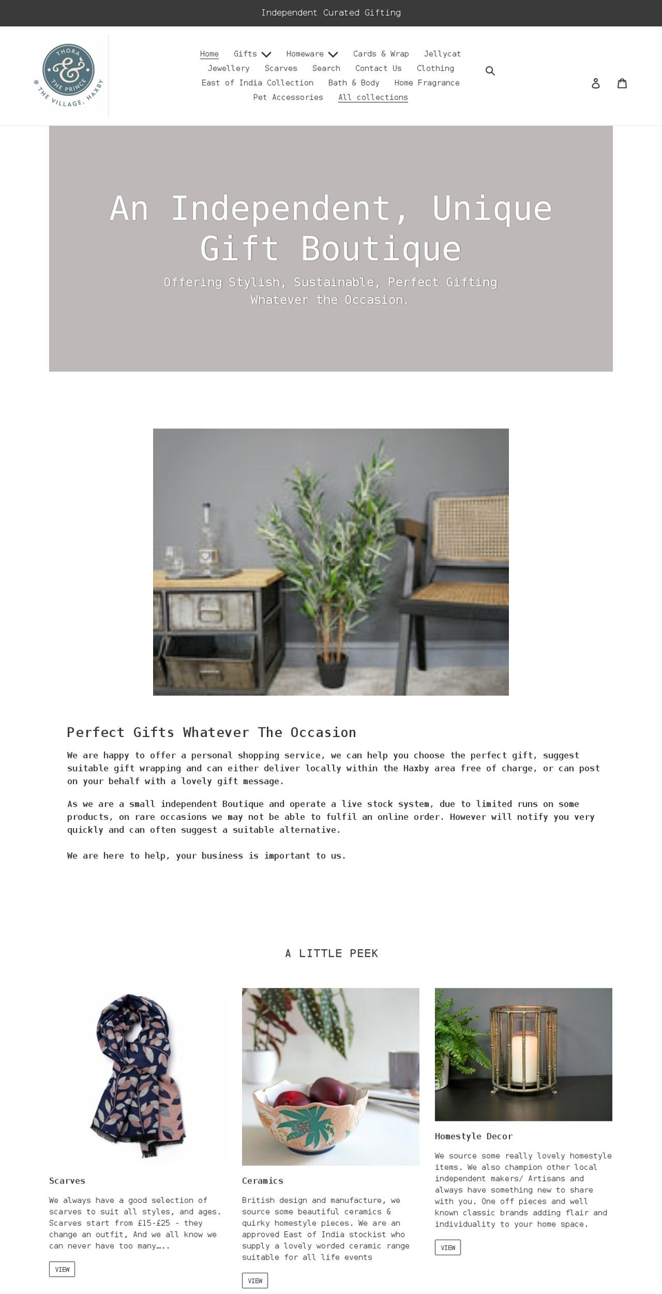thora-the-prince.myshopify.com shopify website screenshot