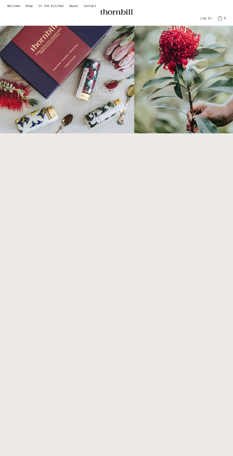 thornbill.com.au shopify website screenshot