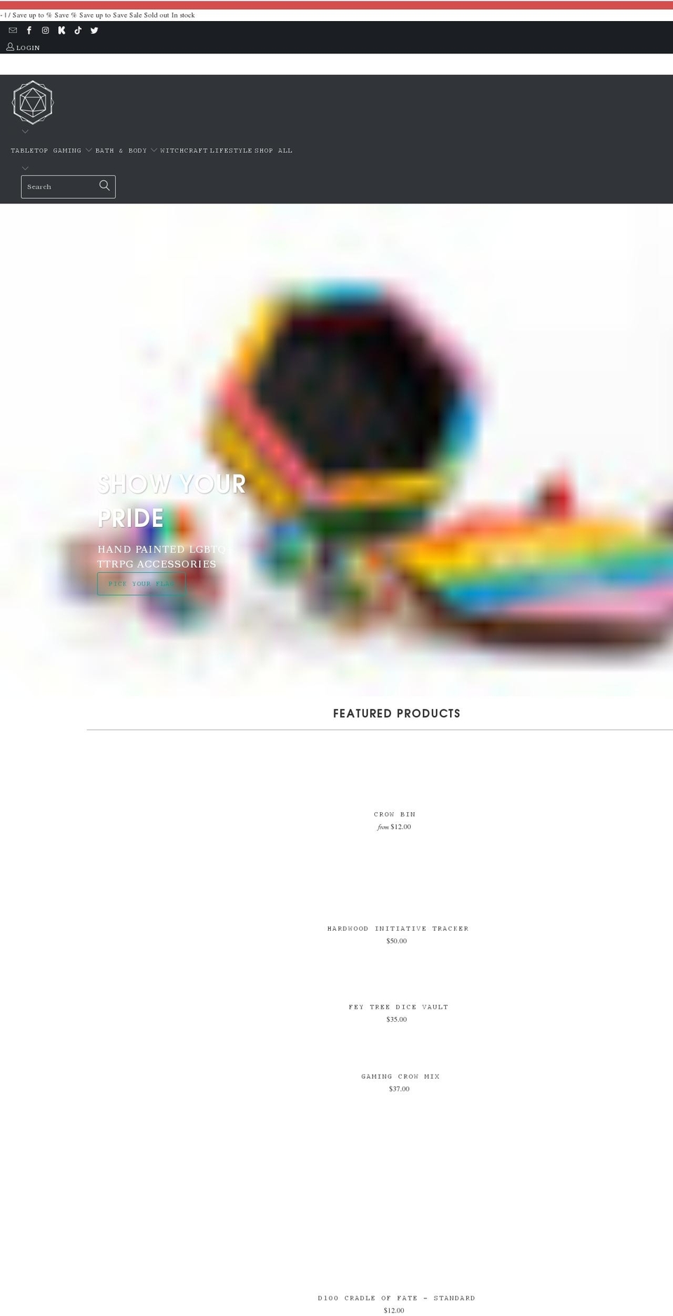 thornhillgaming.com shopify website screenshot