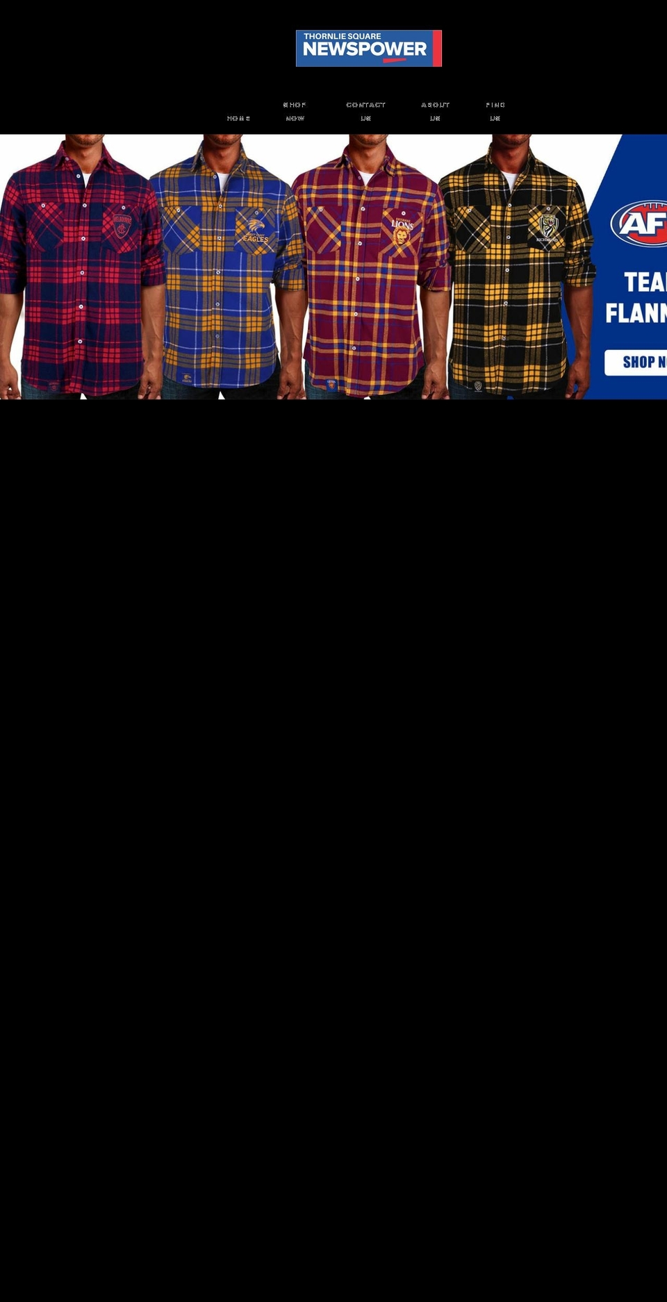 thornliesquarenews.com.au shopify website screenshot