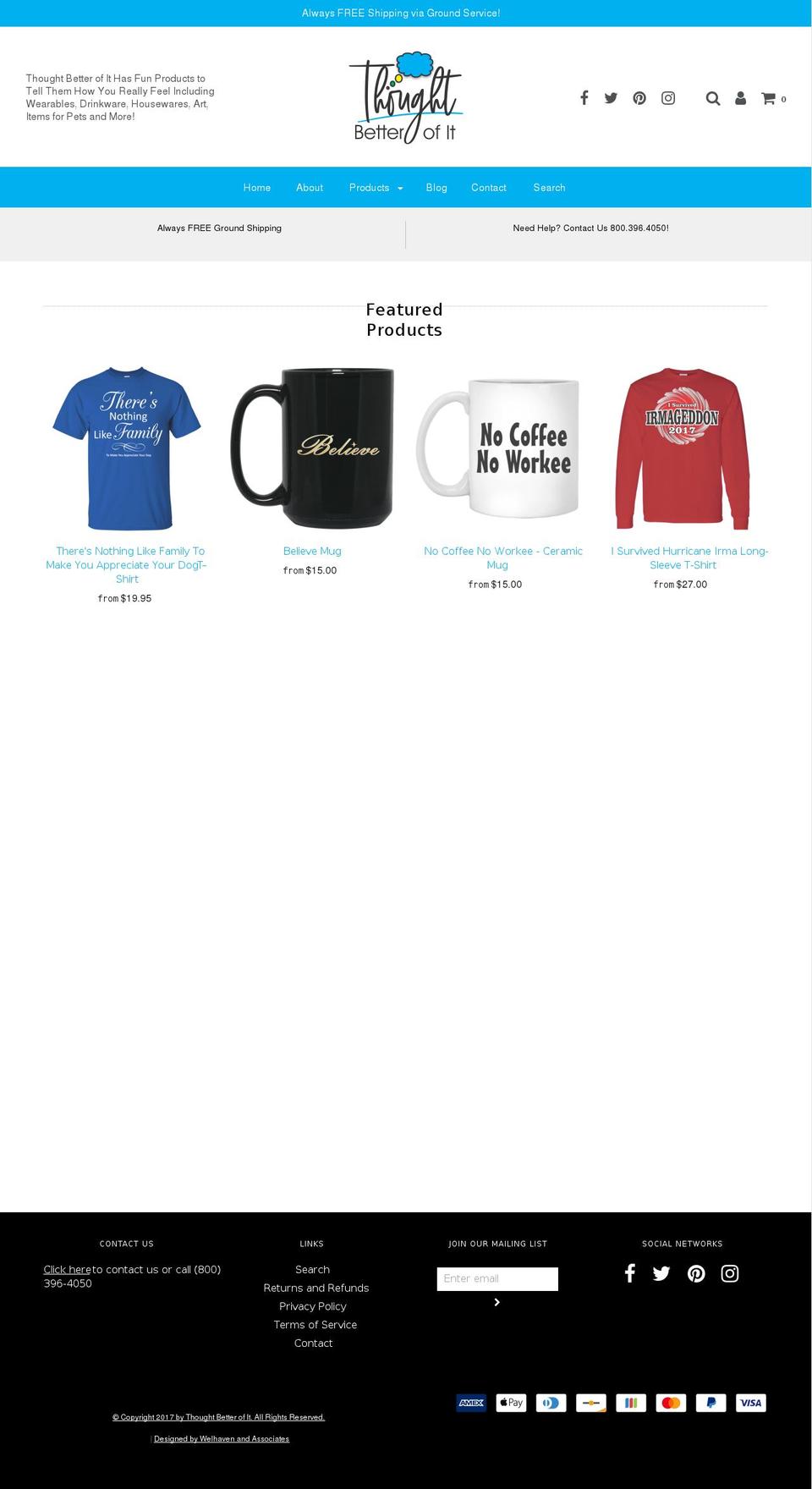 thoughtbetterofit.com shopify website screenshot