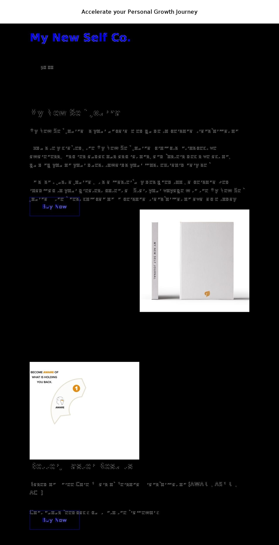 thoughtsactionsfeelings.com shopify website screenshot