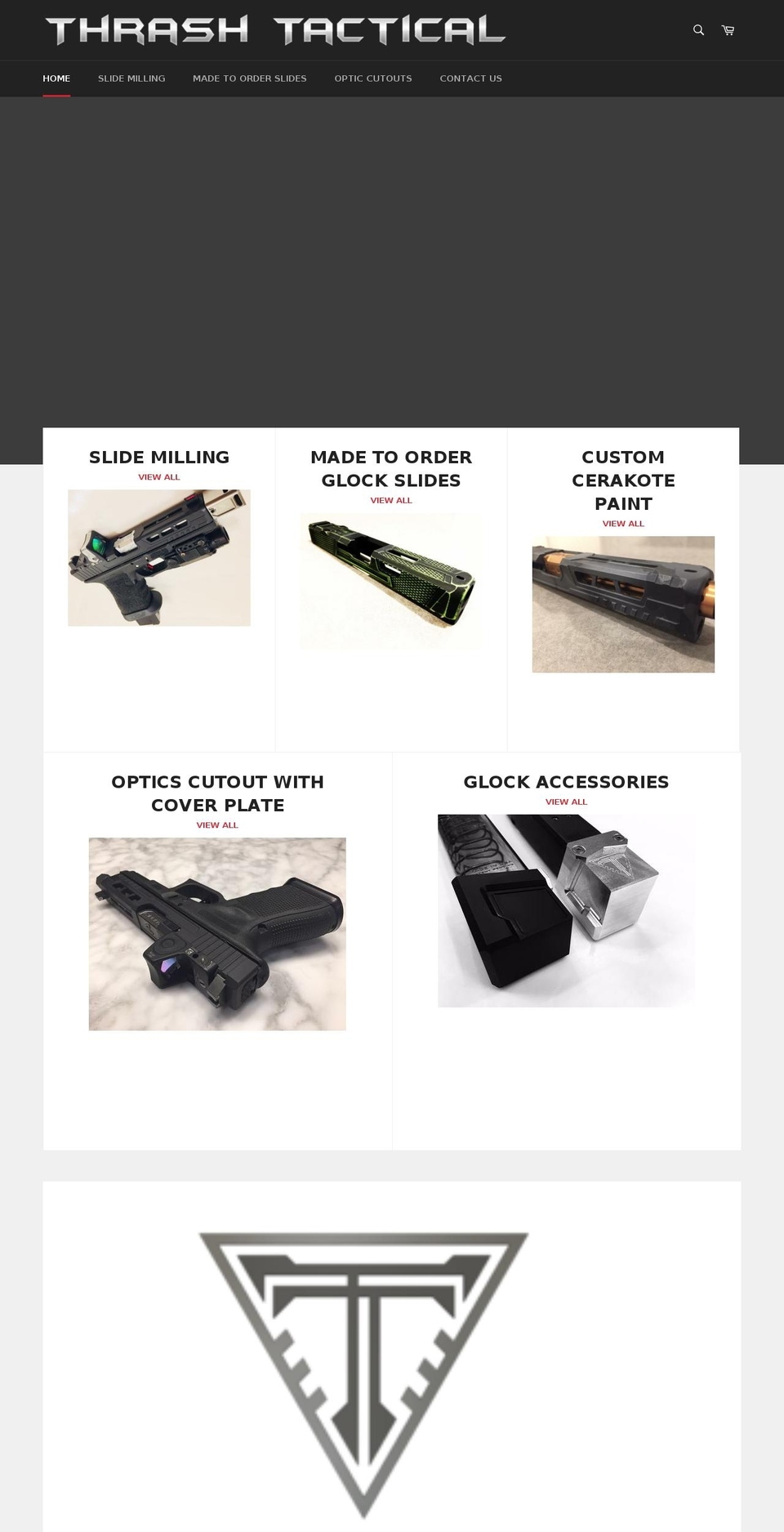 thrashtactical.com — Shopify storefront screenshot