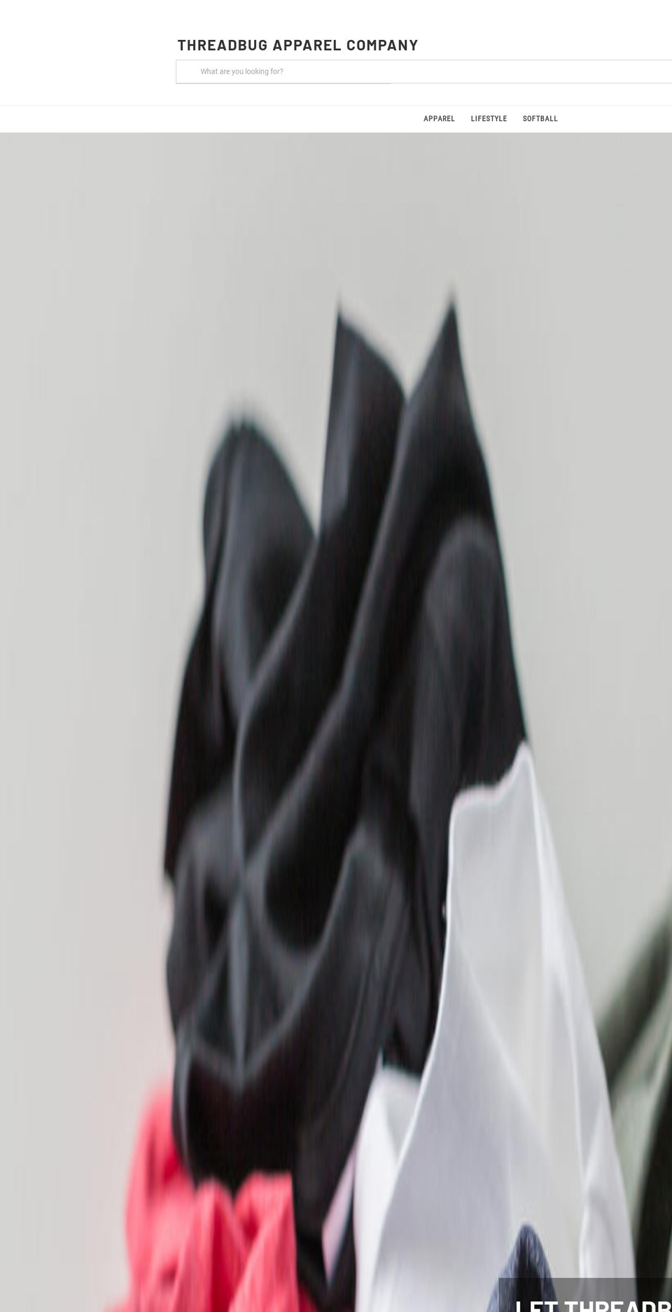 threadbugs.com — Shopify storefront screenshot