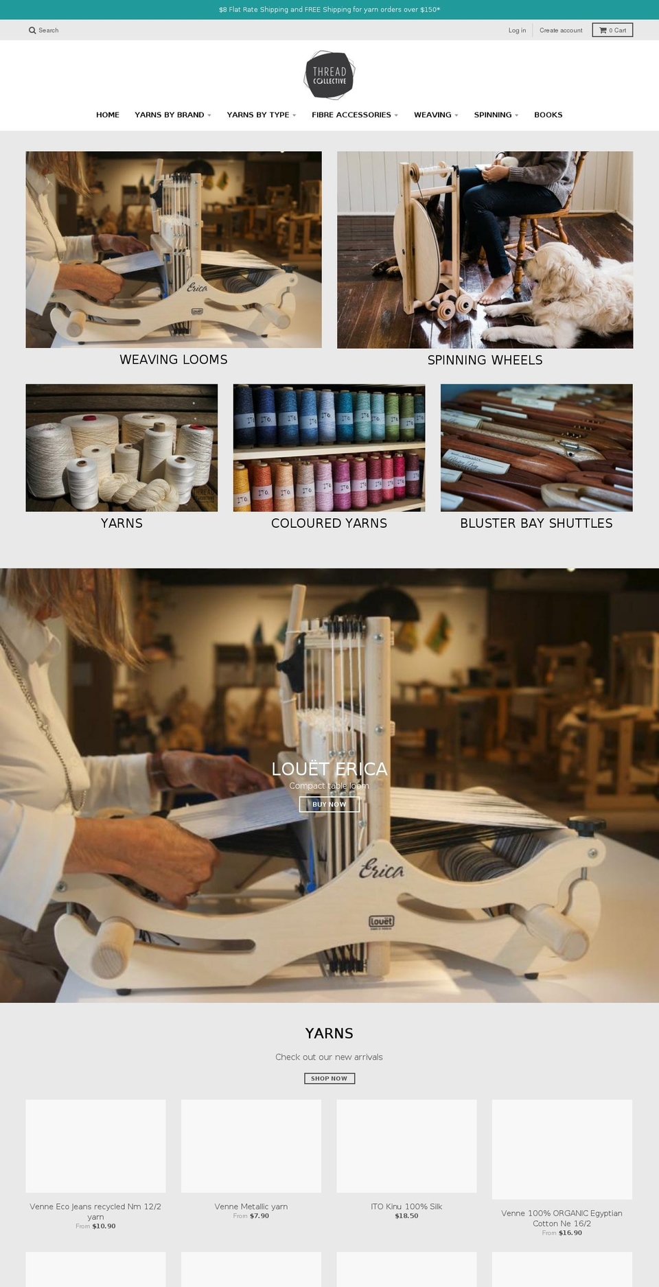 threadcollective.com.au shopify website screenshot