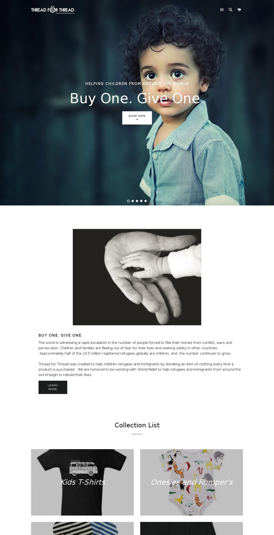 threadforthread.com — Shopify storefront screenshot