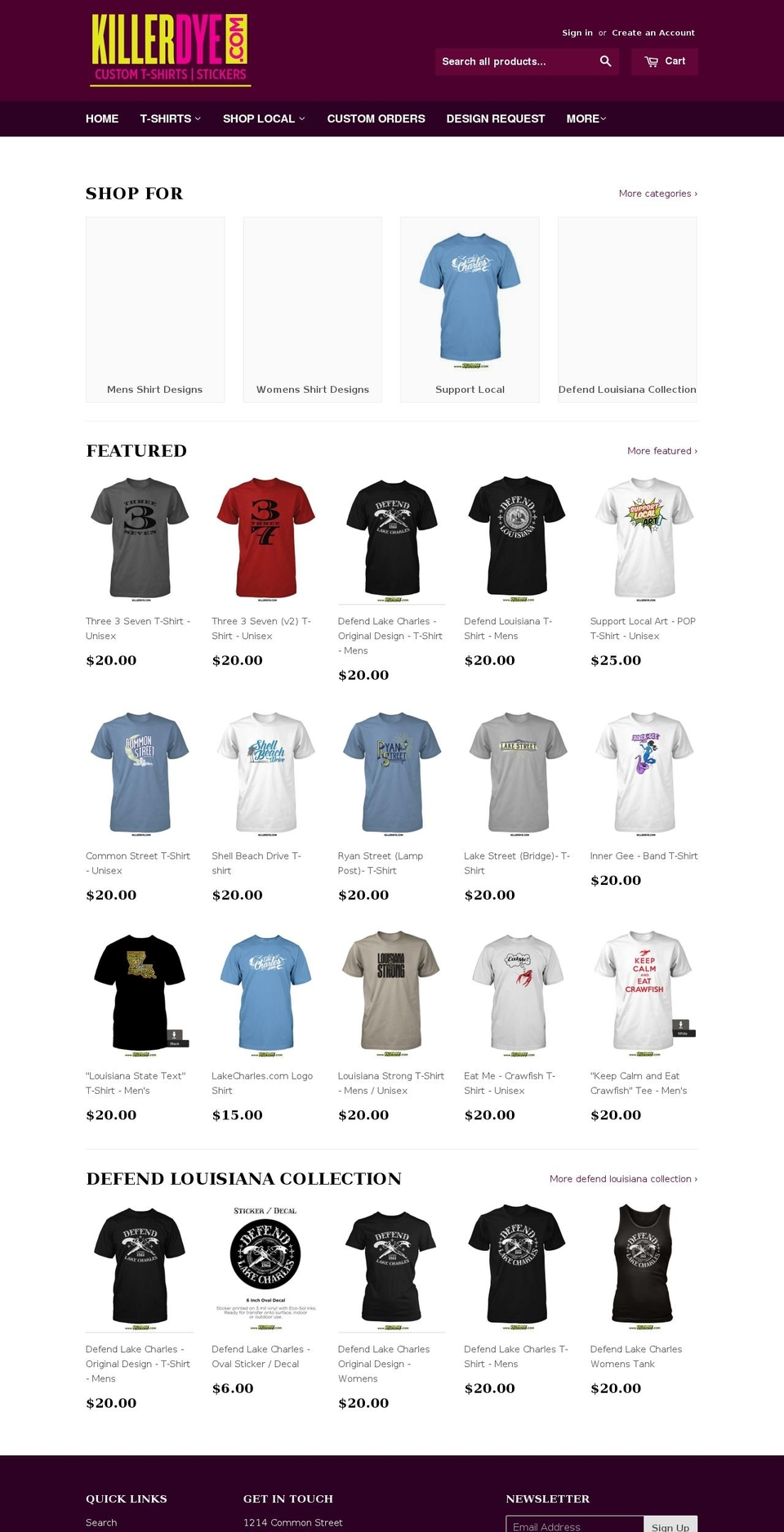 threadhead.com shopify website screenshot