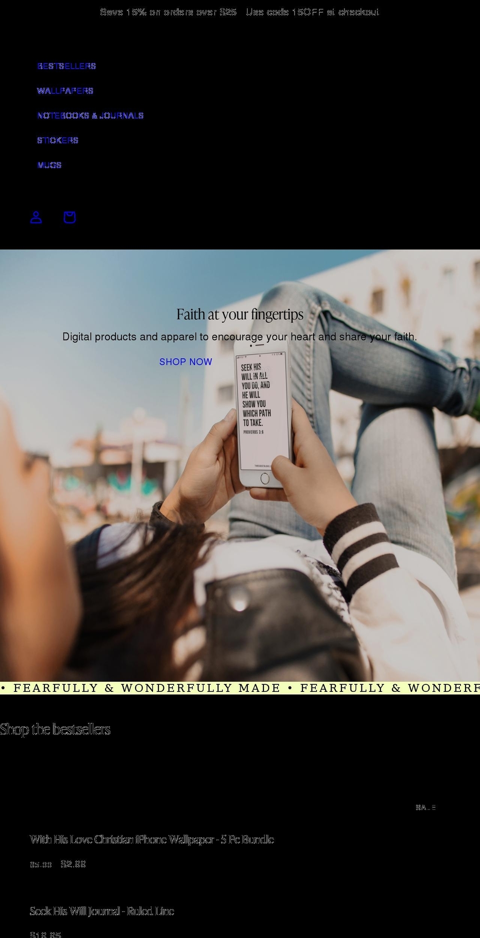 threadstolove.com — Shopify storefront screenshot