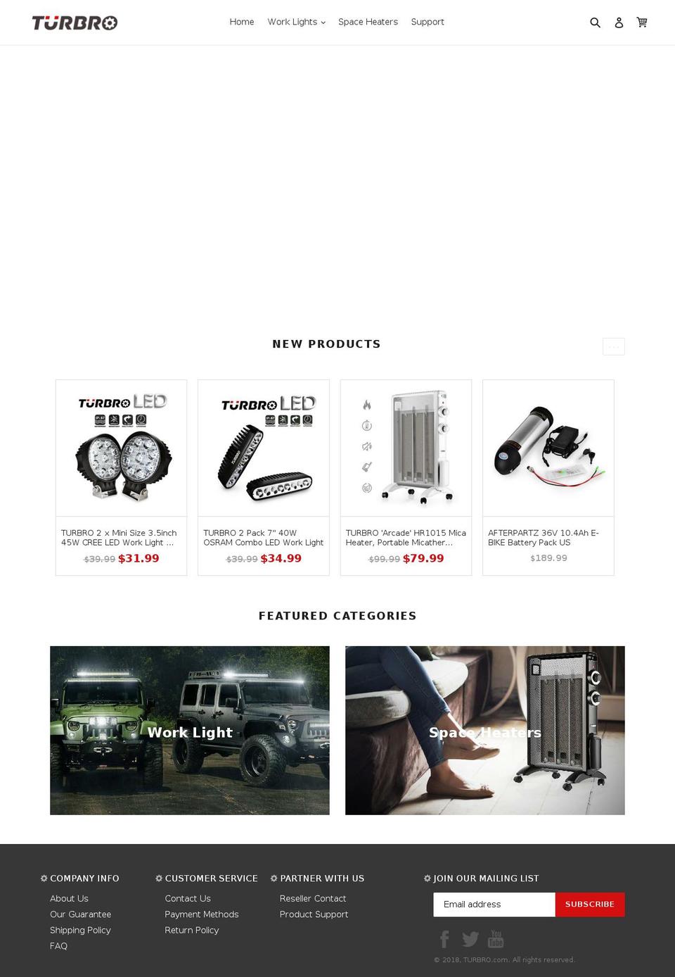 threalturbro.myshopify.com shopify website screenshot