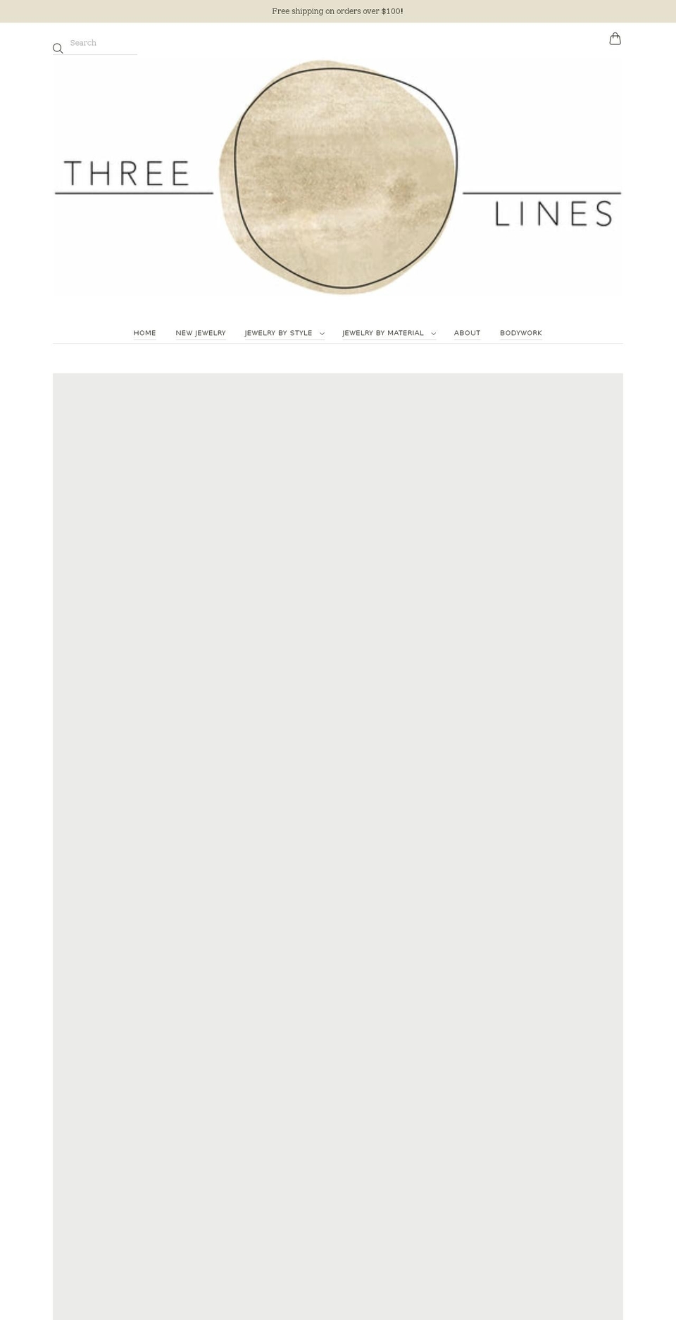 threelinesstudio.com shopify website screenshot