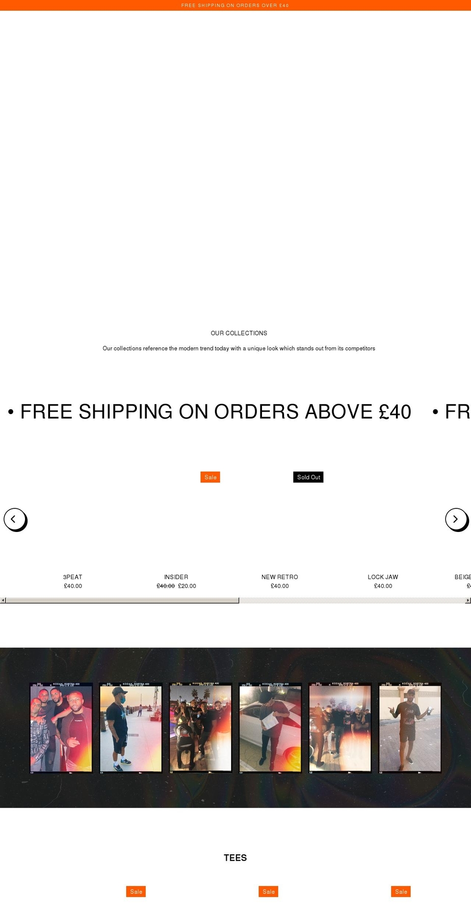 thrife.co.uk shopify website screenshot