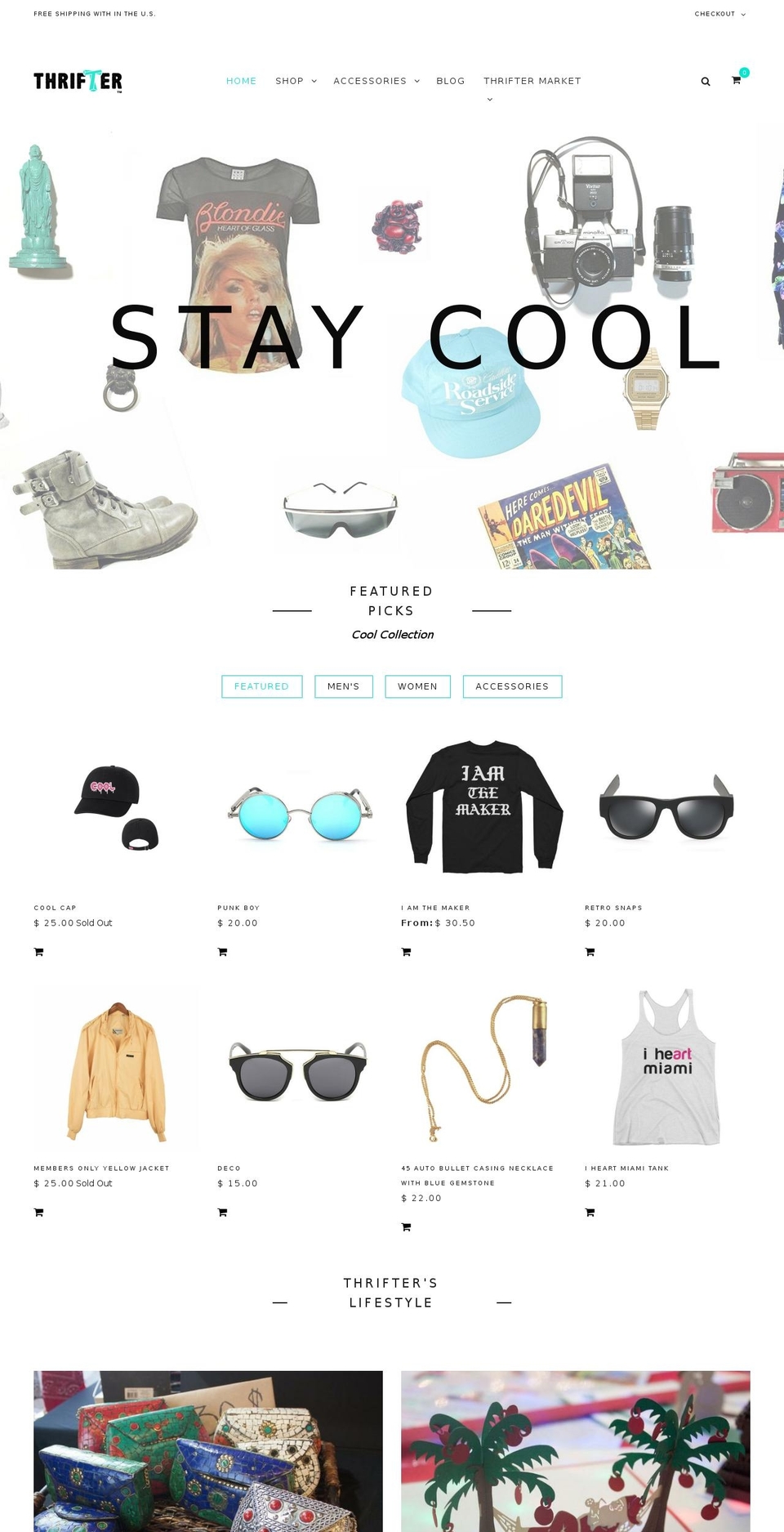 Victor update 8-19-16 Shopify theme site example thriftermia.com