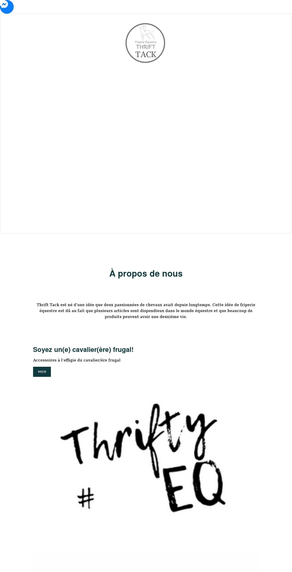 thrifttack.com shopify website screenshot