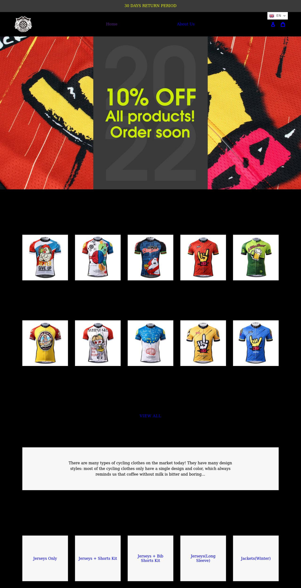 thrillerridersports.com shopify website screenshot