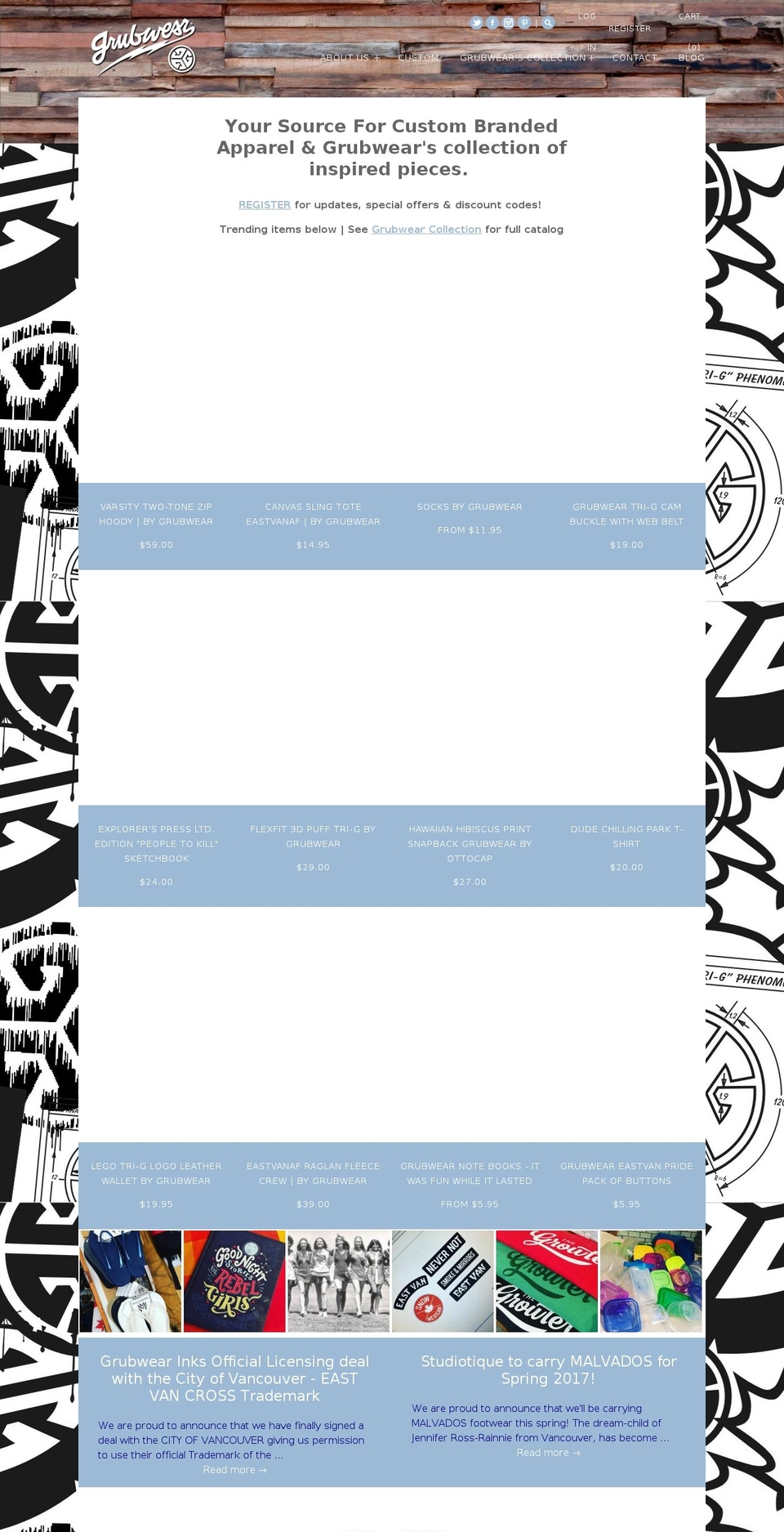Grubwear-Updated March 14-myshopify-com Shopify theme site example thrillershop.com
